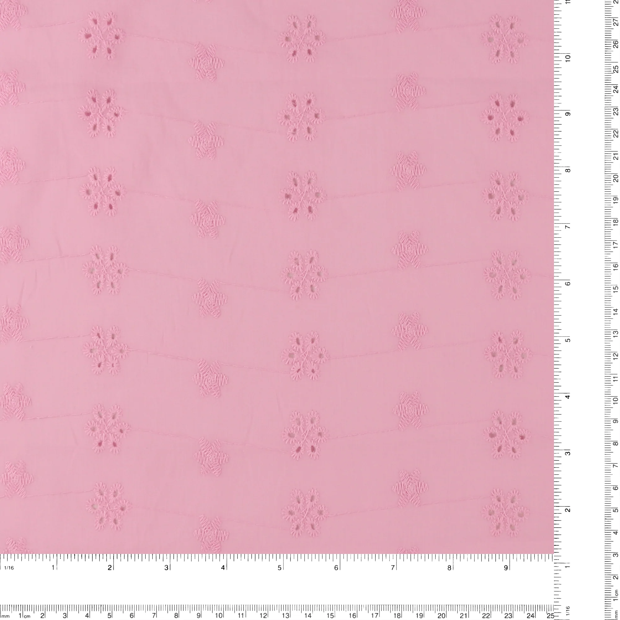 Coloured Eyelet - IN BLOOM EMBROIDERY - 002 - Pink - Image 3