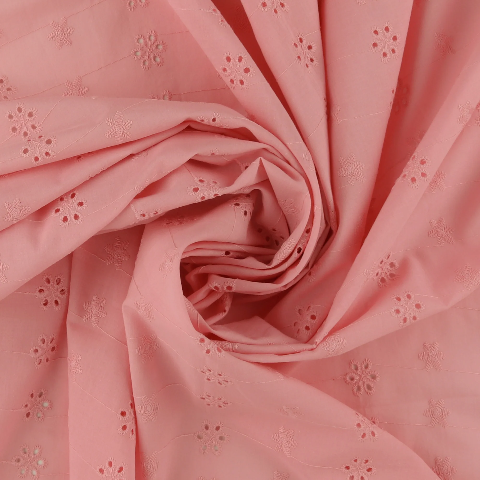 Coloured Eyelet - IN BLOOM EMBROIDERY - 003 - Coral - Image 2