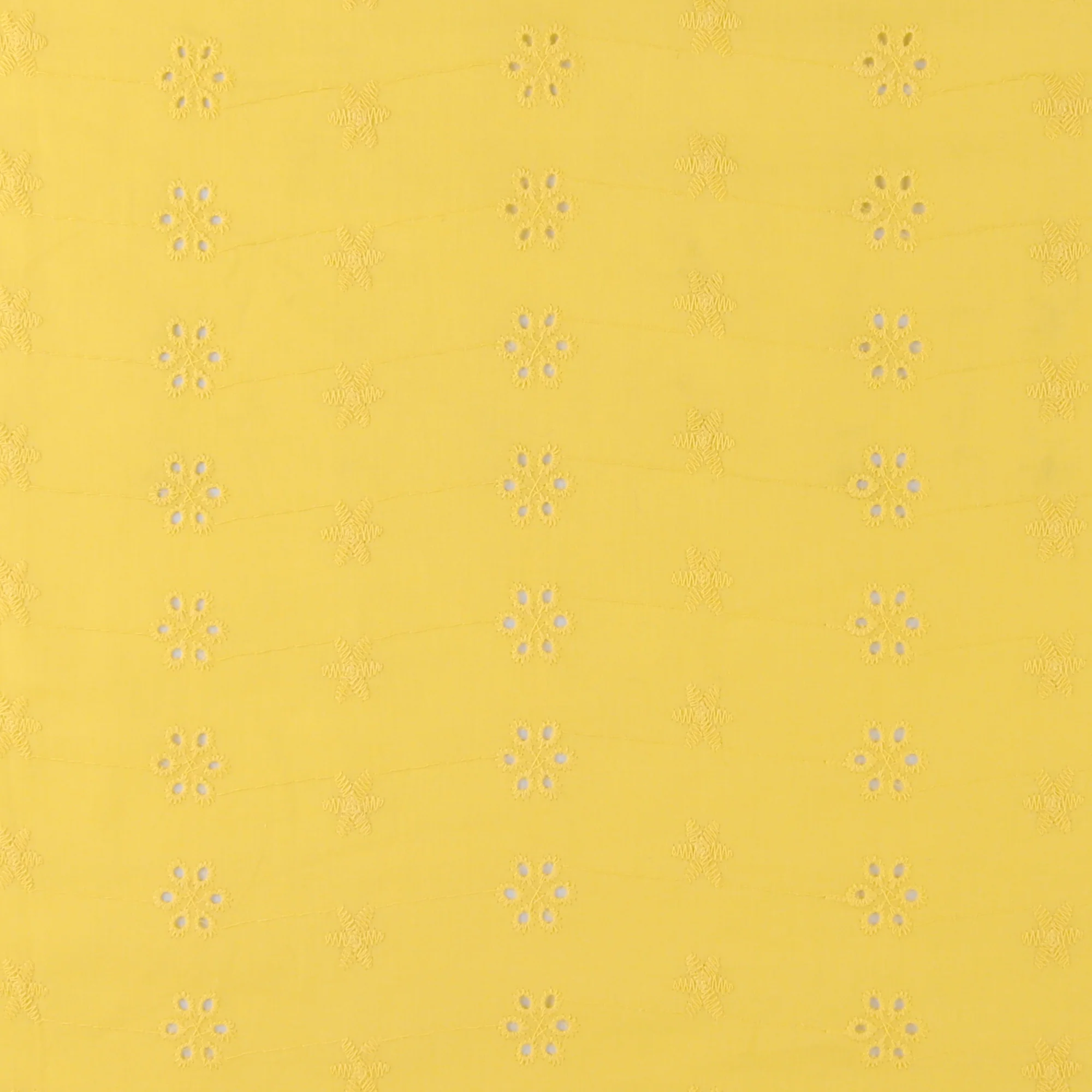 Coloured Eyelet - IN BLOOM EMBROIDERY - 004 - Yellow