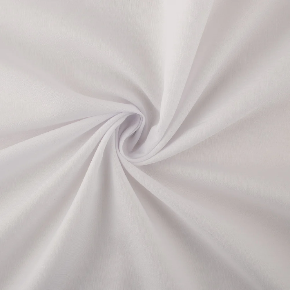 Silky Wide Broadcloth - White - Image 2