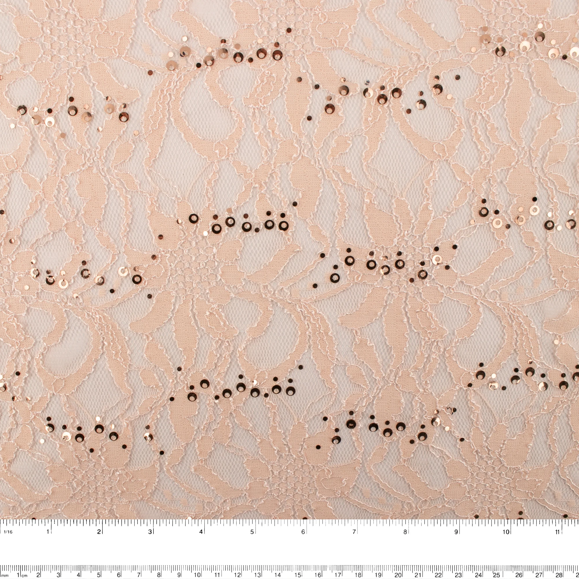 Corded lace - VIRGINIA - Blush - Image 3