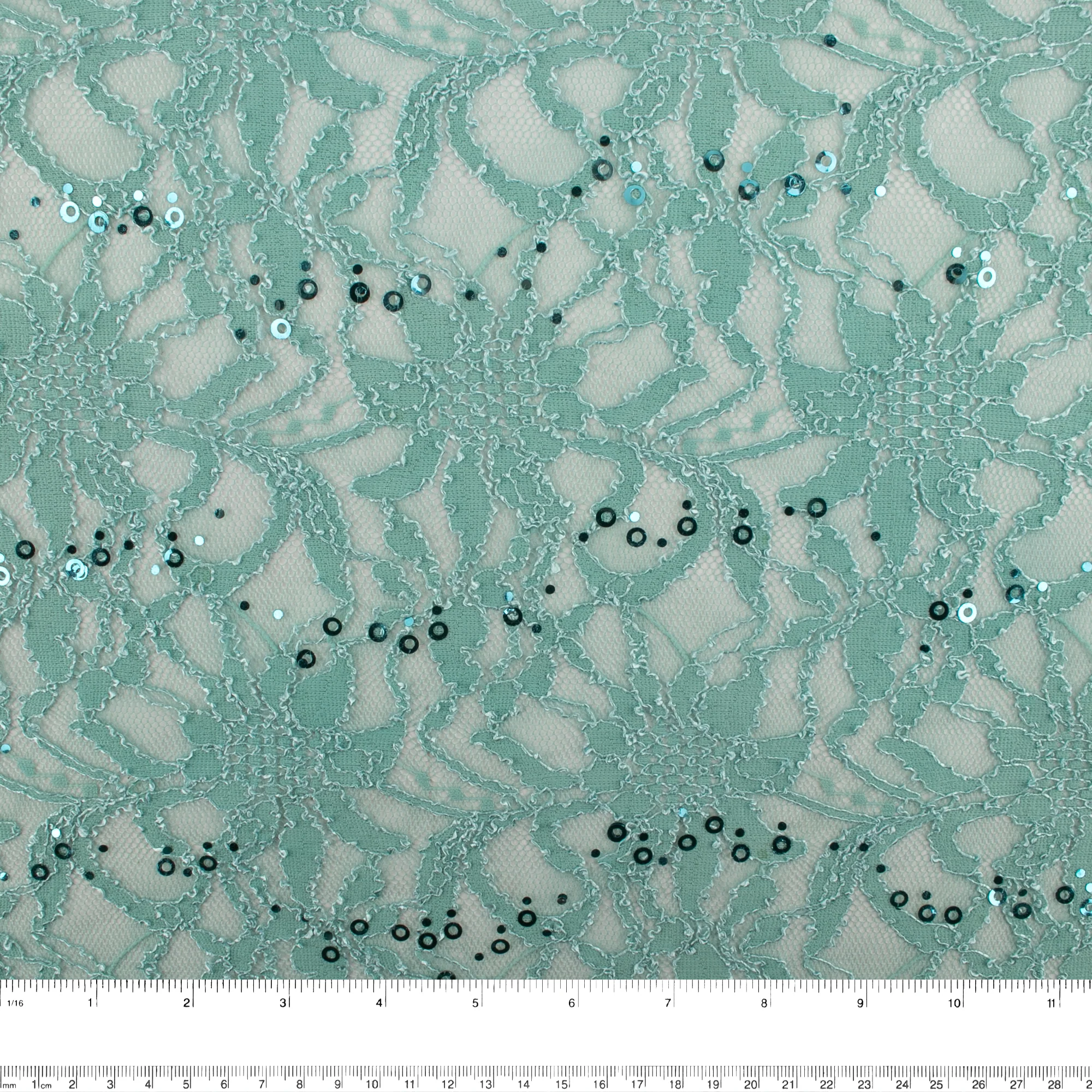 Corded lace - VIRGINIA - Opal blue - Image 3