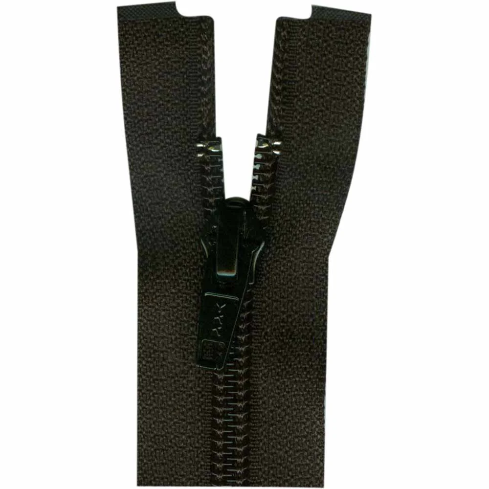 COSTUMAKERS Activewear One Way Separating Zipper 35cm (14") - Black - 1764