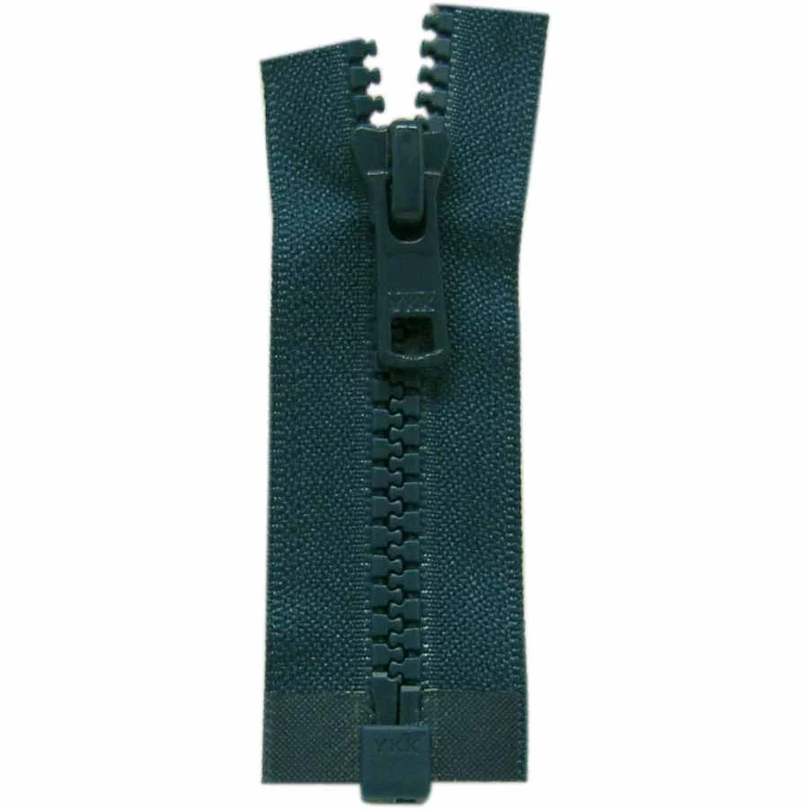 COSTUMAKERS Activewear One Way Separating Zipper 55cm (22") - Teal - 1764