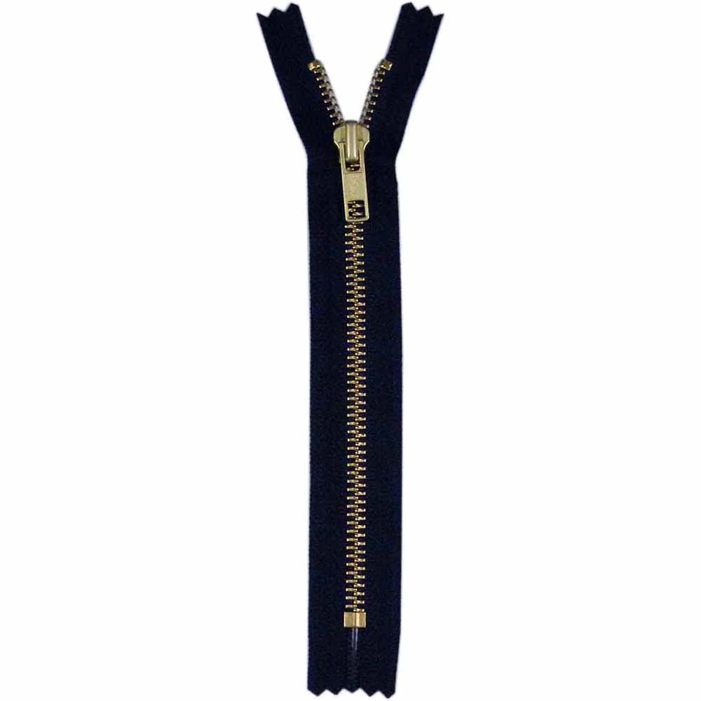 COSTUMAKERS Denim Closed End Zipper 18cm (7") - Navy - 1713