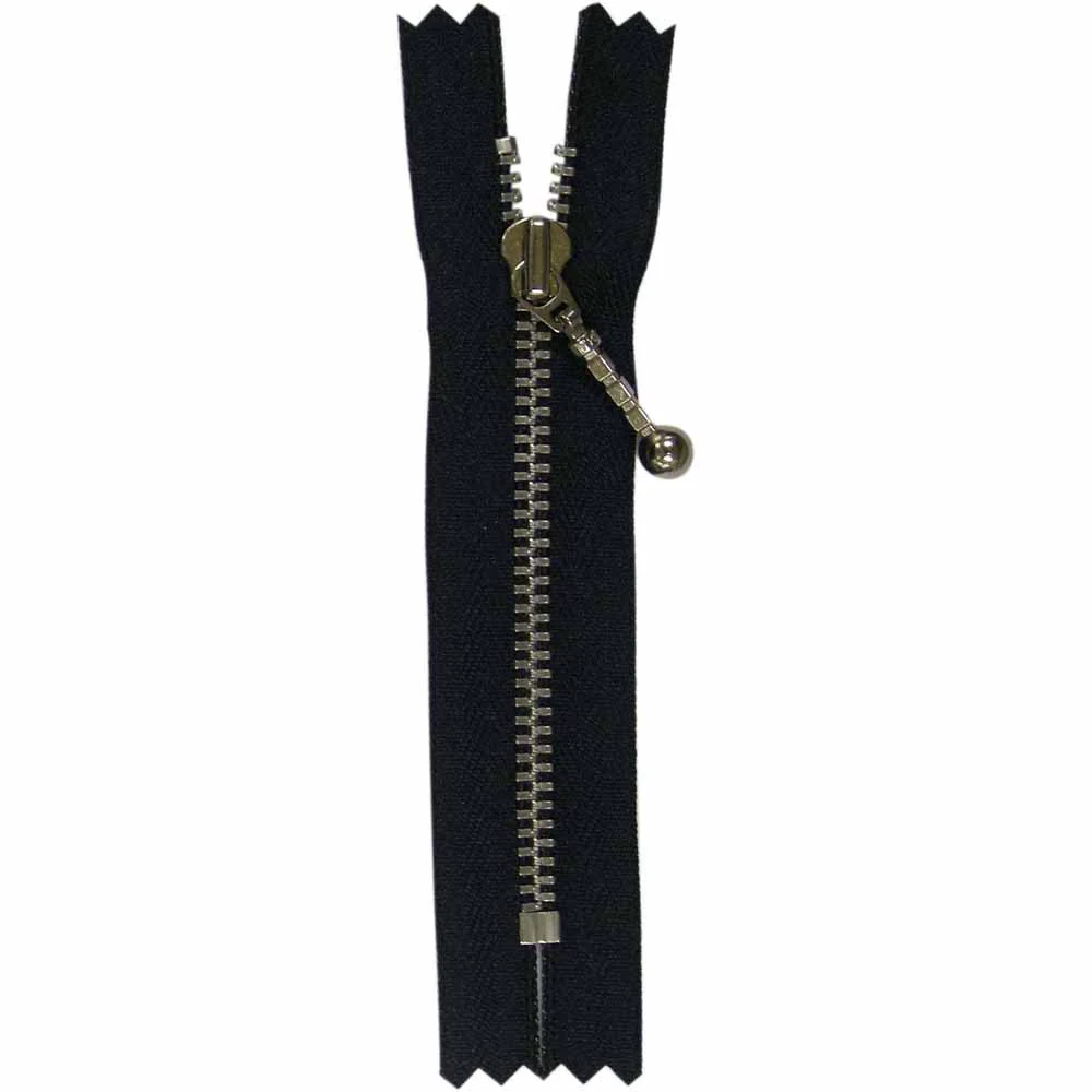 COSTUMAKERS Denim Closed End Zipper 8cm (3″) - Black - 1708
