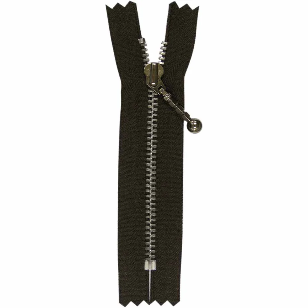 COSTUMAKERS Denim Closed End Zipper 8cm (3″) - Sept. Brown - 1708