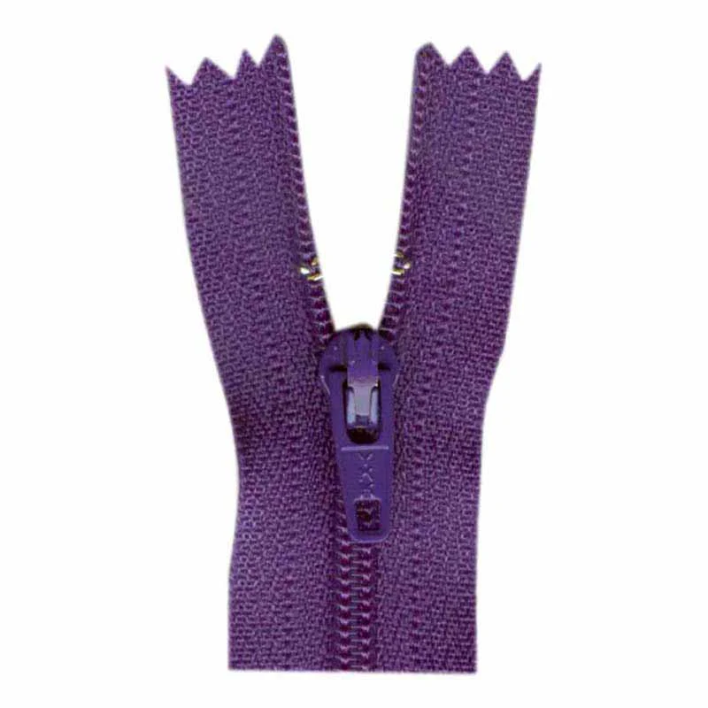COSTUMAKERS General Purpose Closed End Zipper 18cm (7″) - Purple - 1700