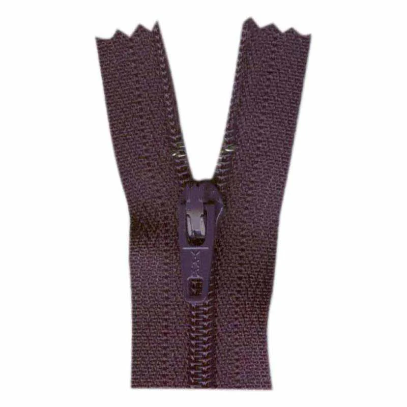 COSTUMAKERS General Purpose Closed End Zipper 20cm (8″) - Egg Plant - 1700