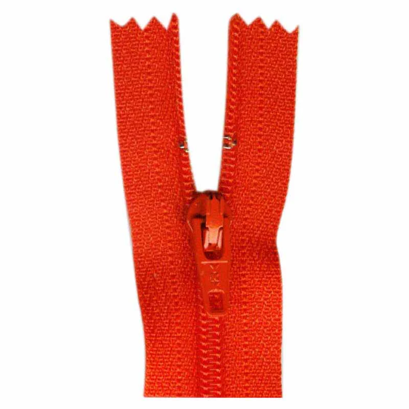 COSTUMAKERS General Purpose Closed End Zipper 23cm (9″) - Bitter Red - 1700