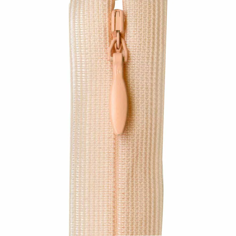 COSTUMAKERS Invisible Closed End Zipper 55cm (22") - Peach - 1780