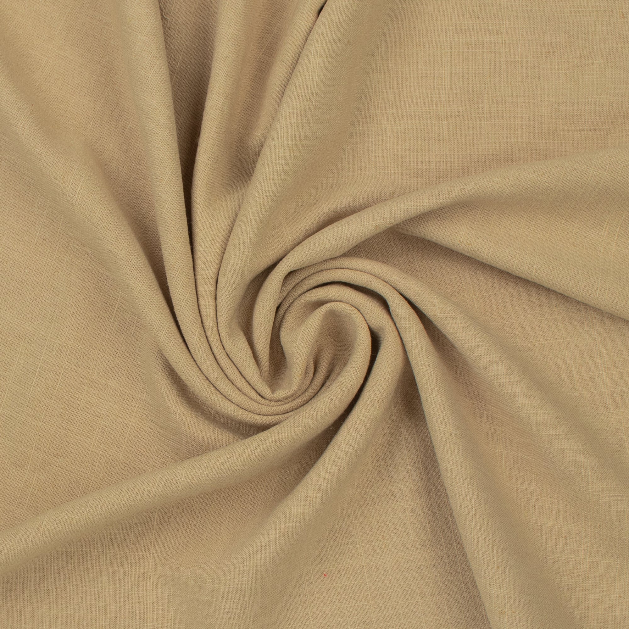 Cotton Linen Solid - CAYMAN - 005 - Sand - Image 2