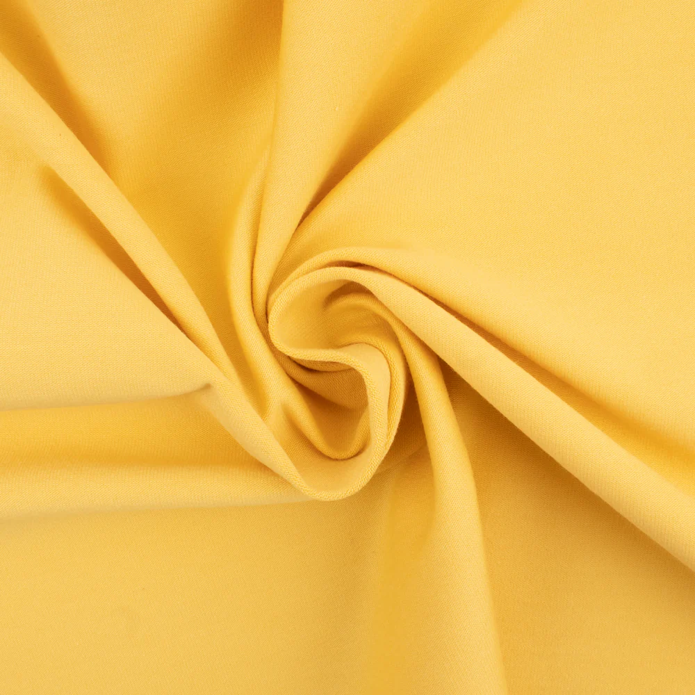 Cotton lycra knit - TELIO - PERLA - Yellow - Image 2