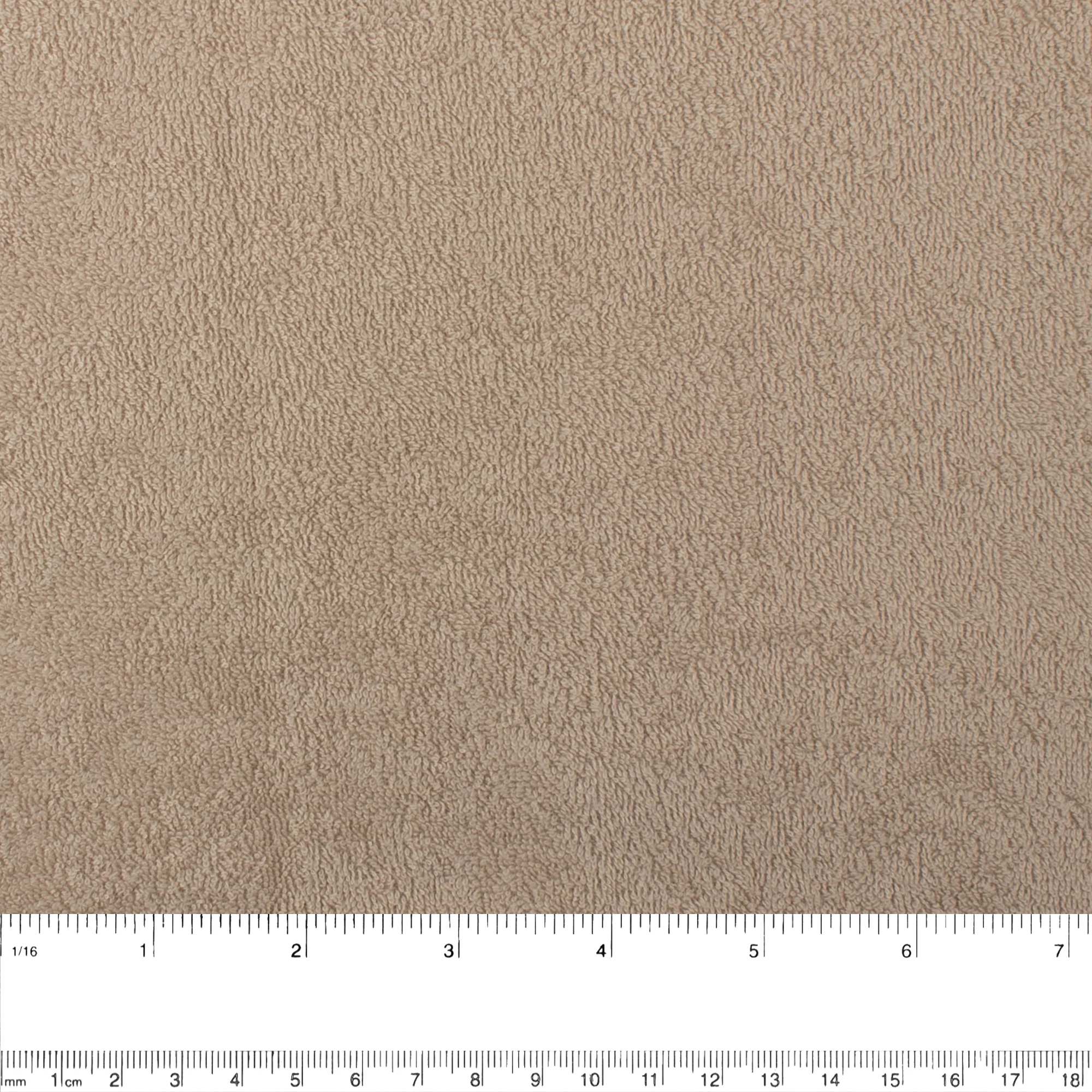 Cotton Poly Terry - PLUSH - Beige - Image 3