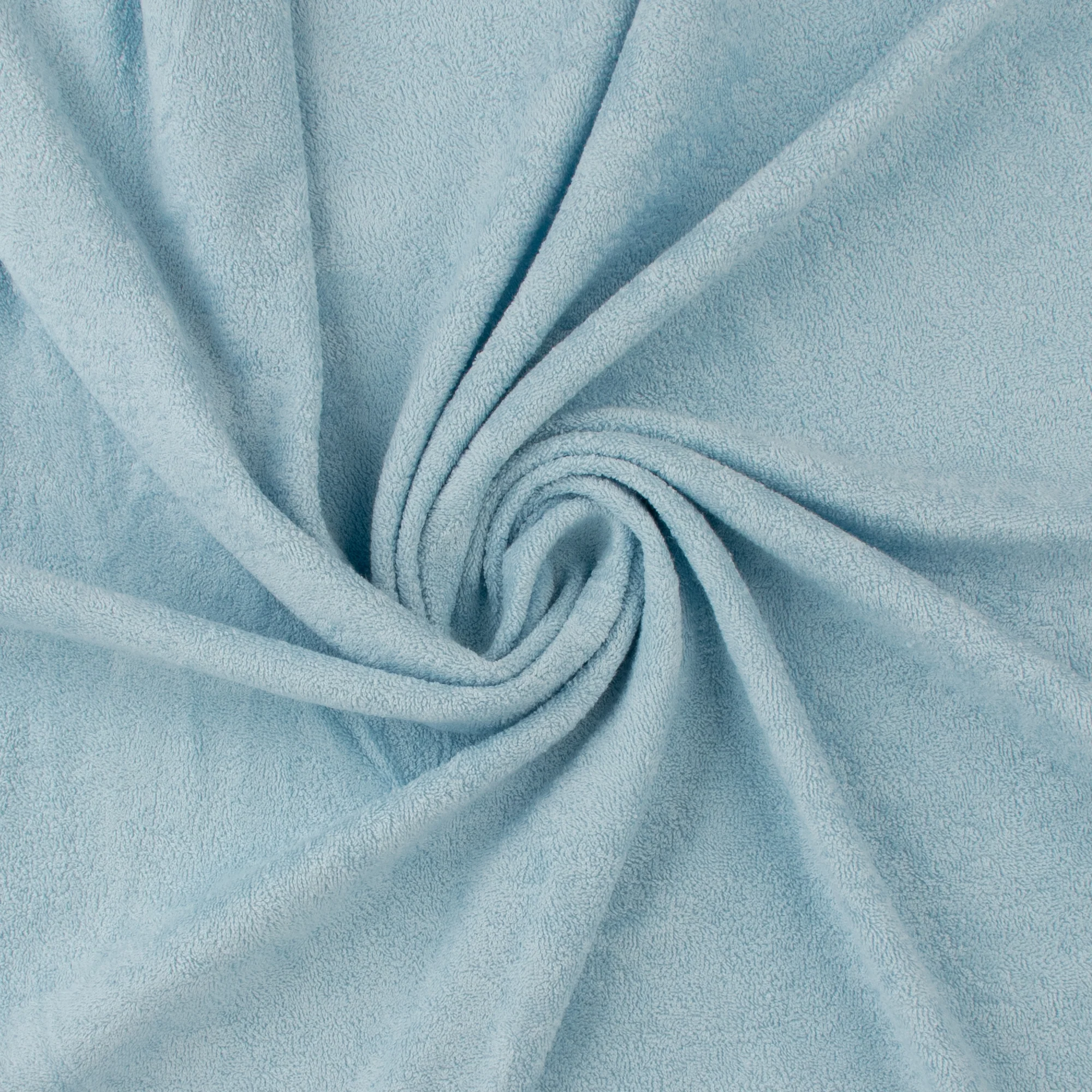 Cotton Poly Terry - PLUSH - Blue - Image 2