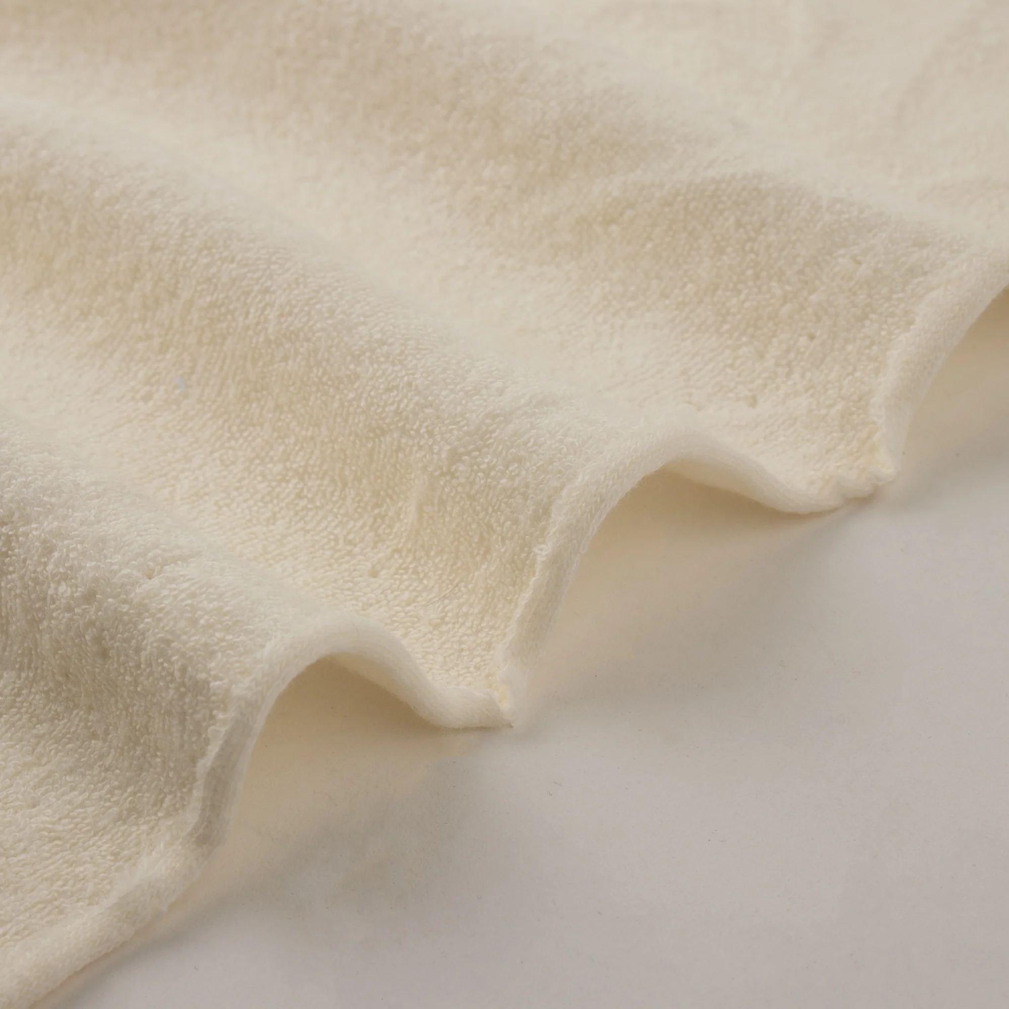 Cotton Poly Terry - PLUSH - Ivory - Image 4