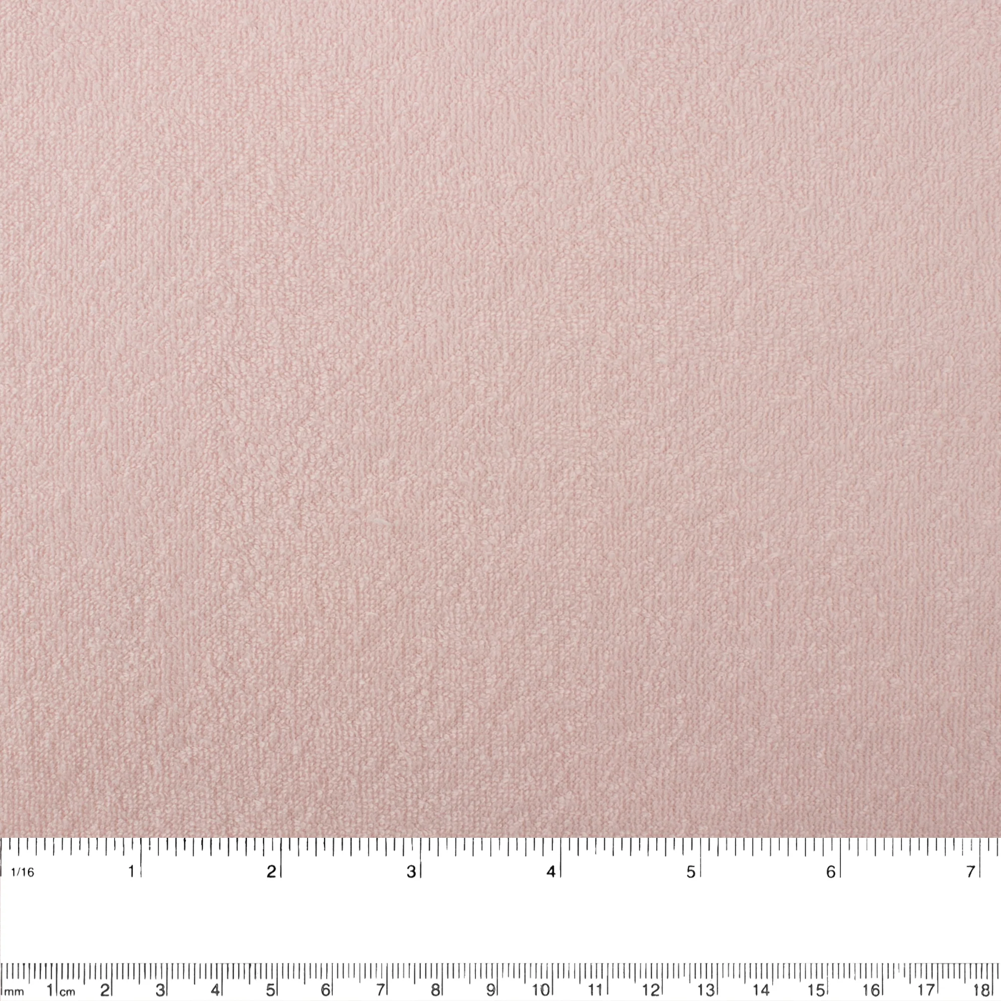 Cotton Poly Terry - PLUSH - Pink - Image 3