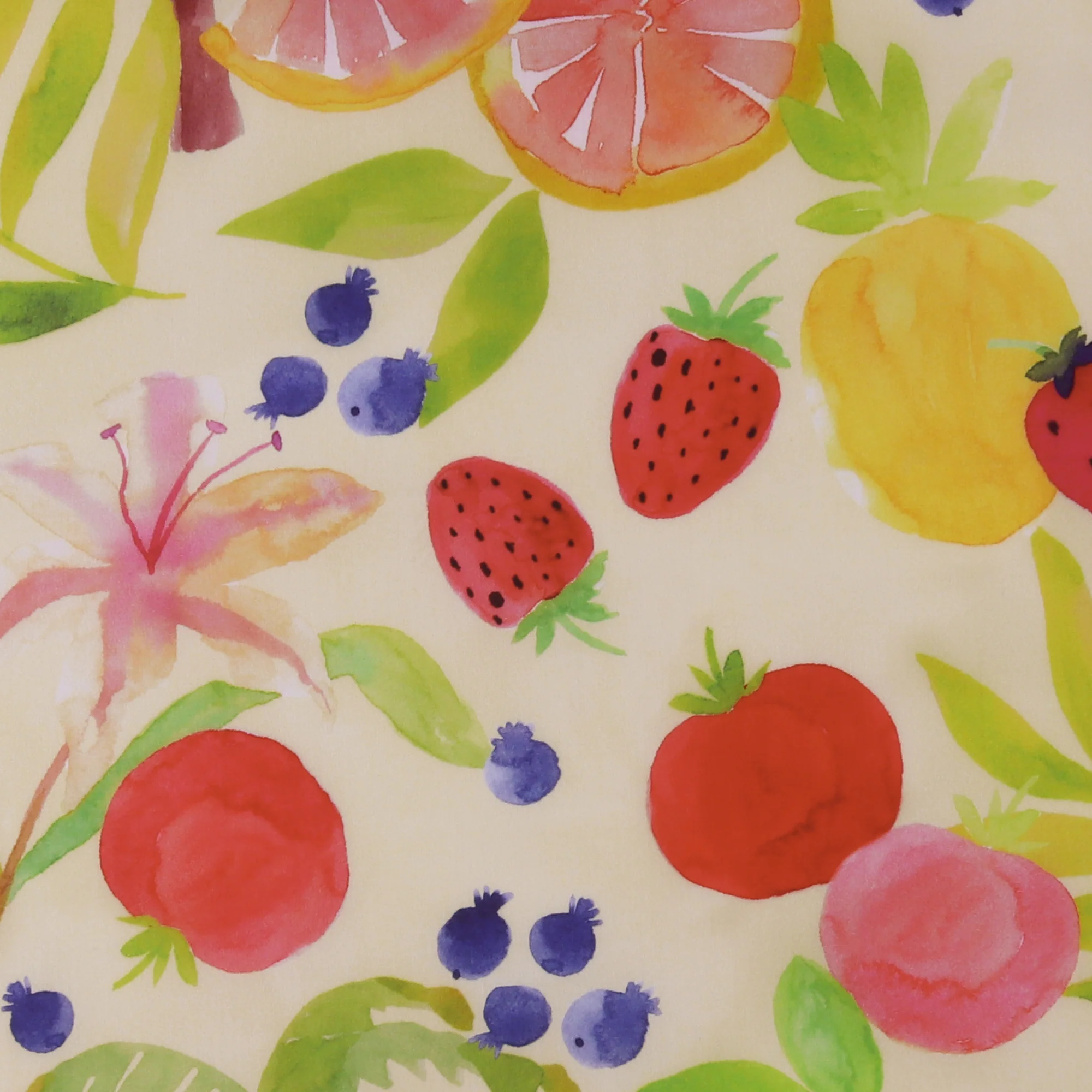 Cotton Poplin Print - AVERY - 006 - Banana