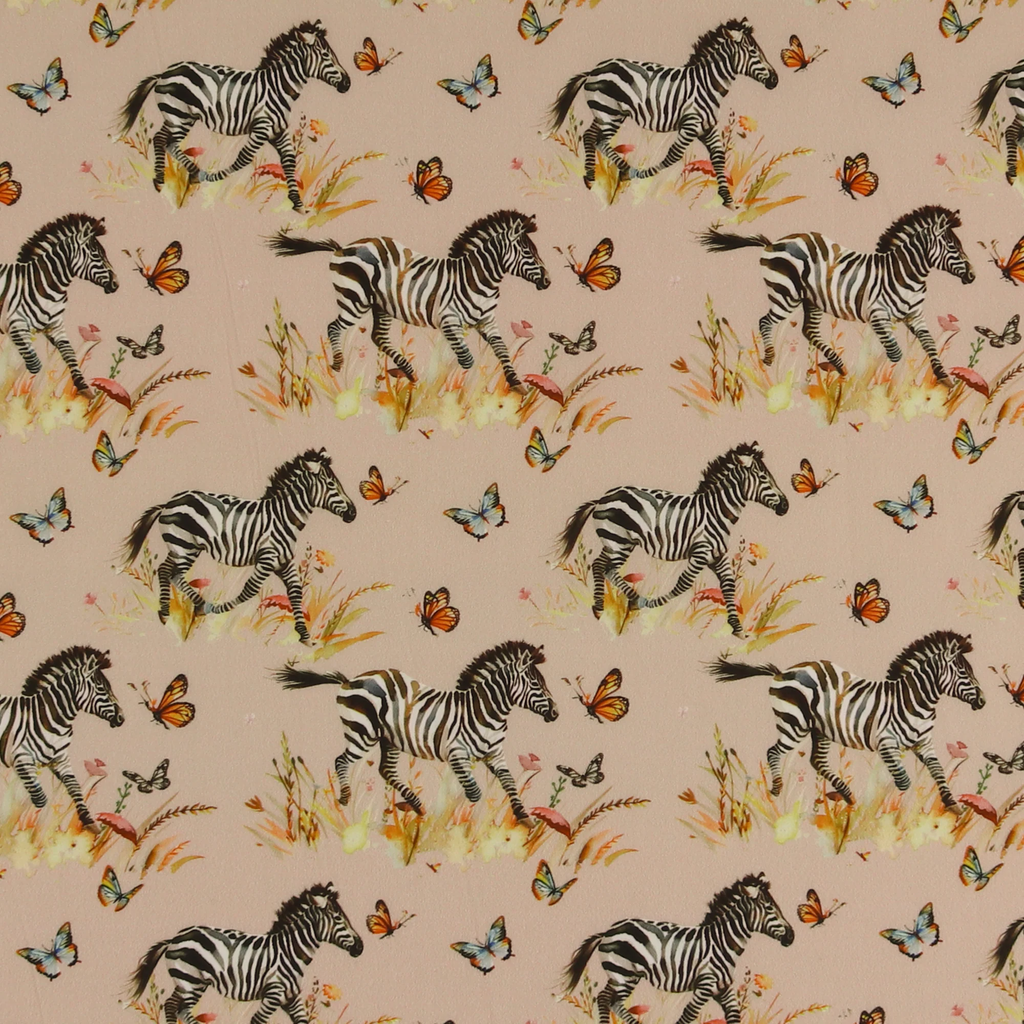 Cotton Poplin Print - DIDI - 002 - Cream