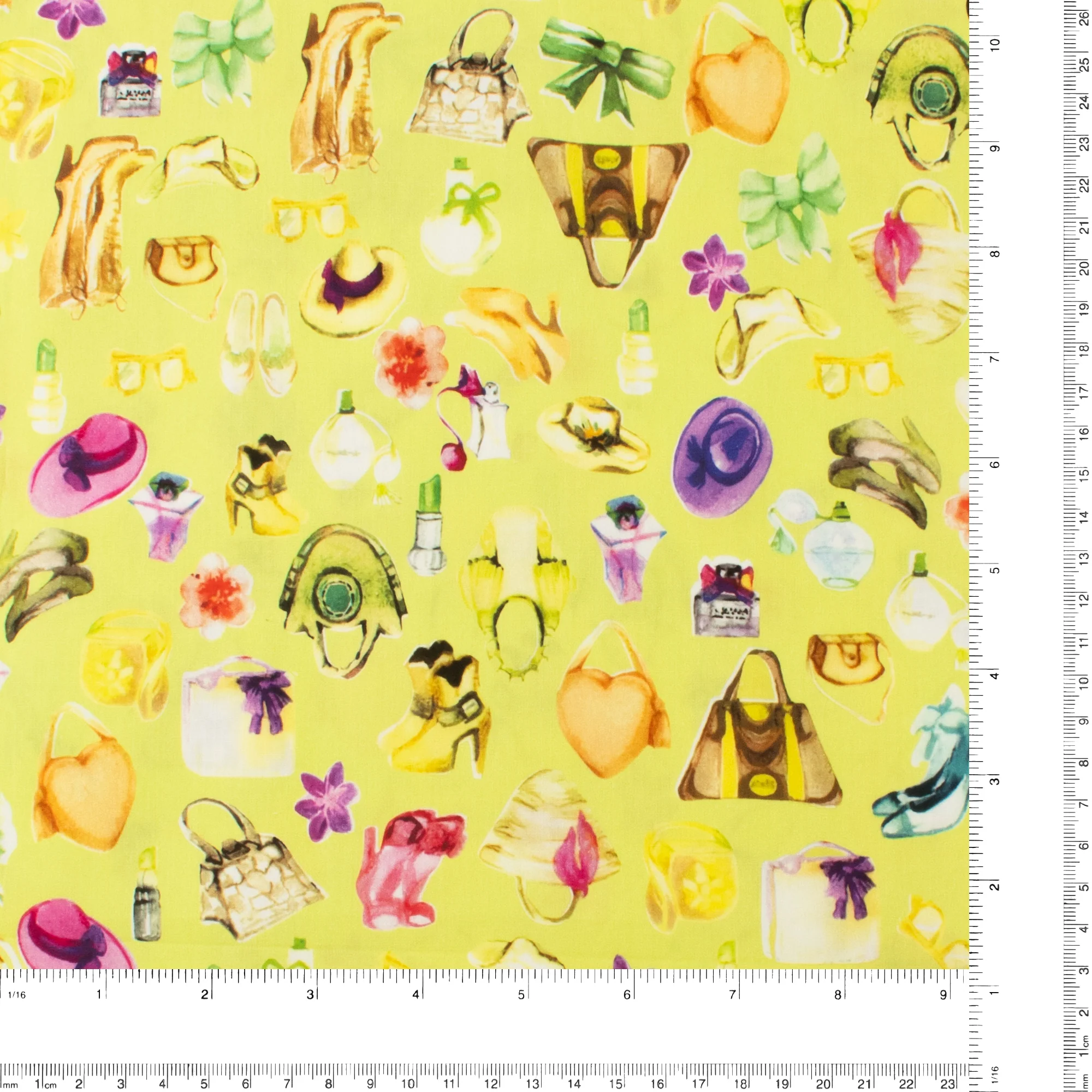 Cotton Poplin Print - GIGGLES AND GRAPHICS - 002 - Lime - Image 3