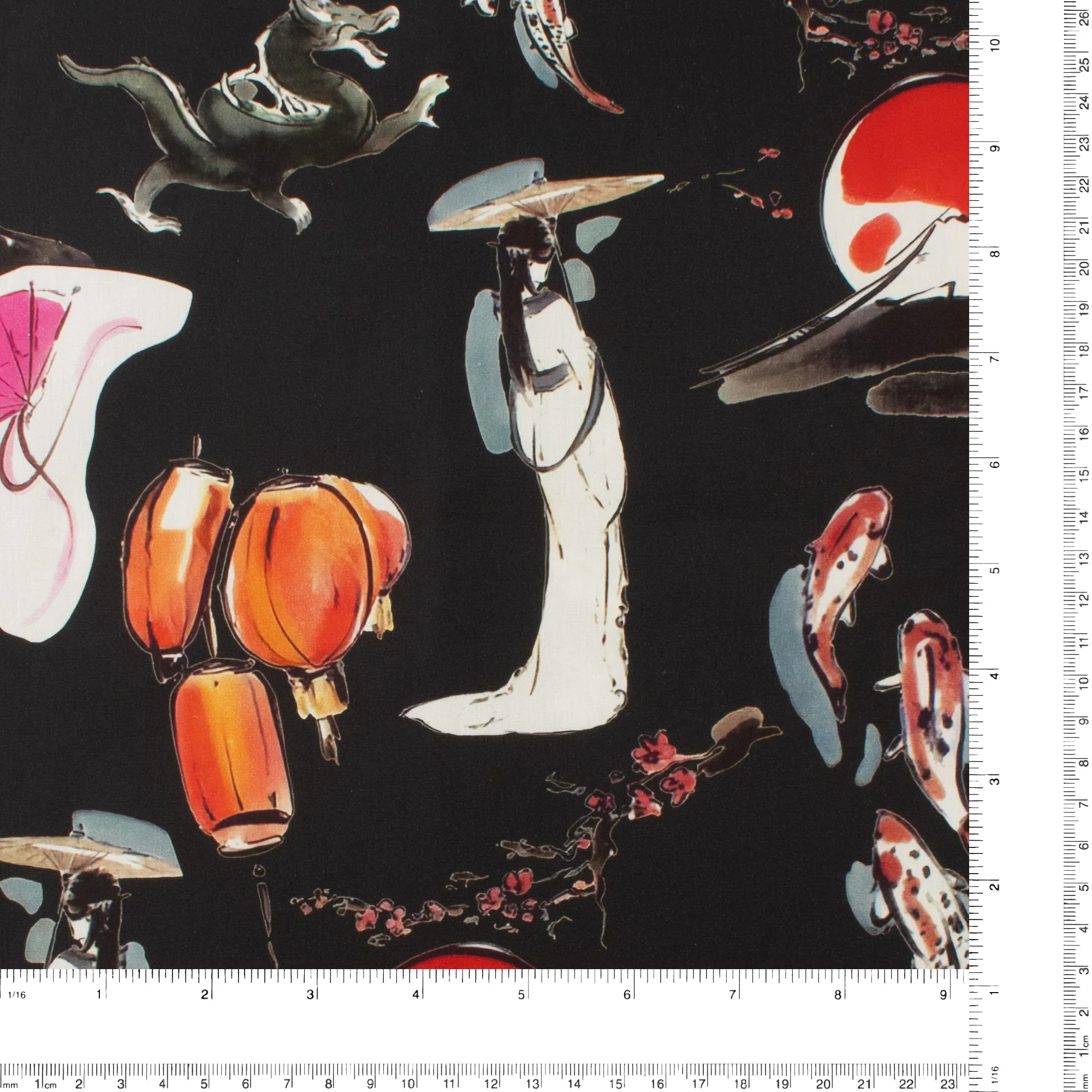 Cotton Poplin Print - GIGGLES AND GRAPHICS - 003 - Black - Image 3