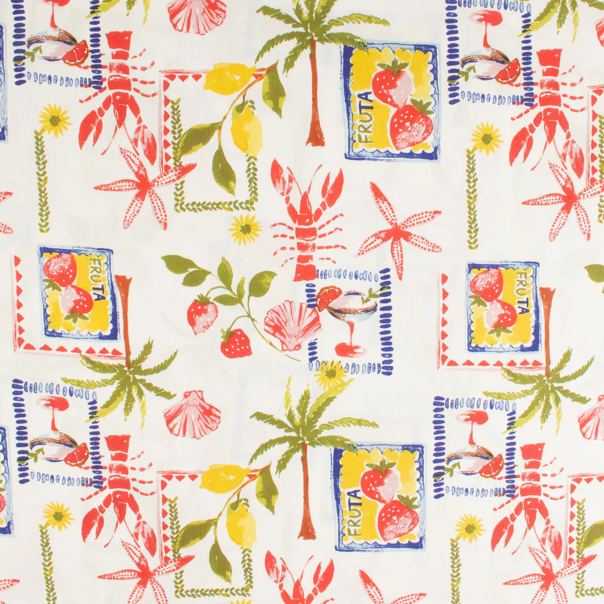 Cotton Poplin Print - GIGGLES AND GRAPHICS - 004 - Red