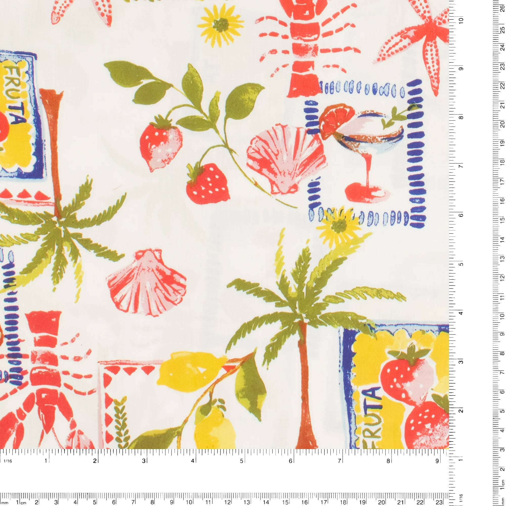 Cotton Poplin Print - GIGGLES AND GRAPHICS - 004 - Red - Image 3