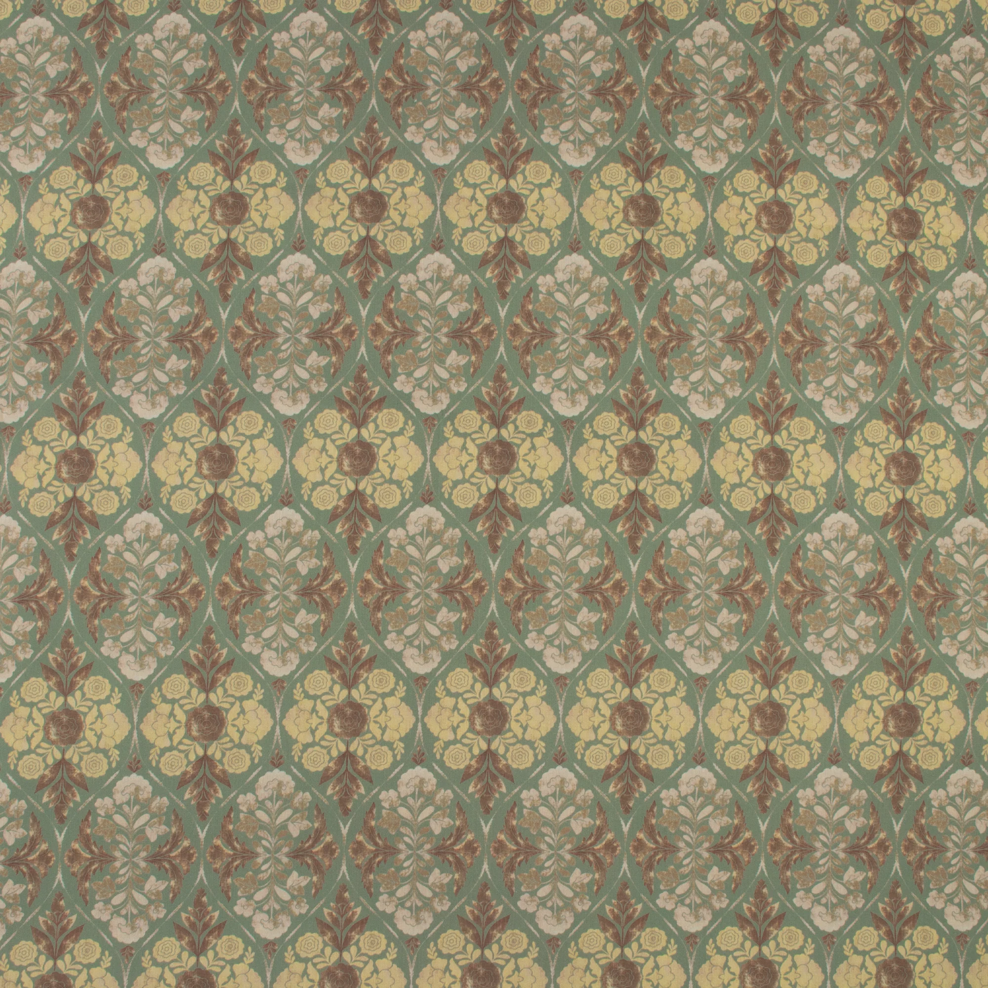 Cotton Poplin Print -MANSFIELD - 006 - Sage