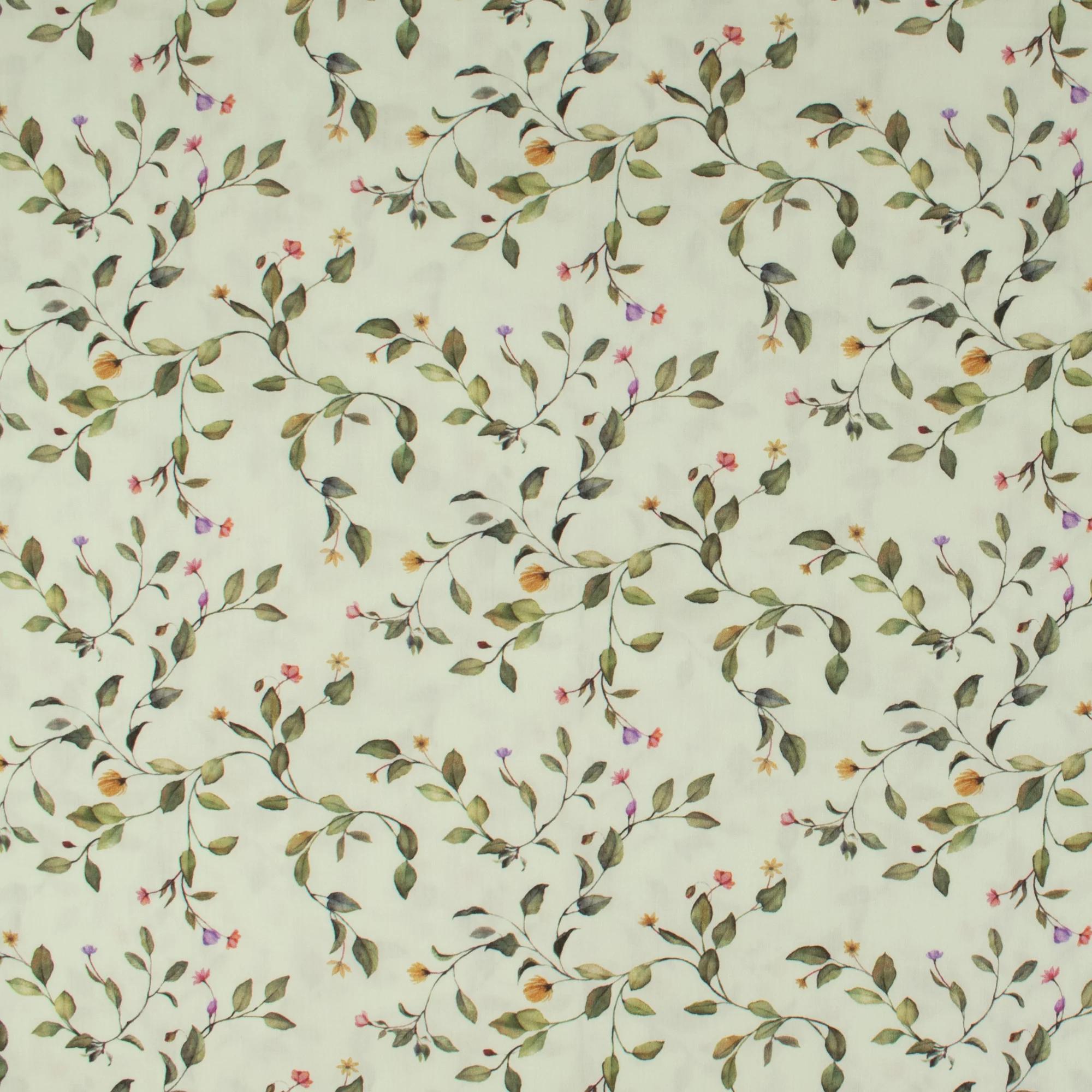 Cotton Poplin Print - PRINCESS CHARLOTTE - 007 - Pistachio