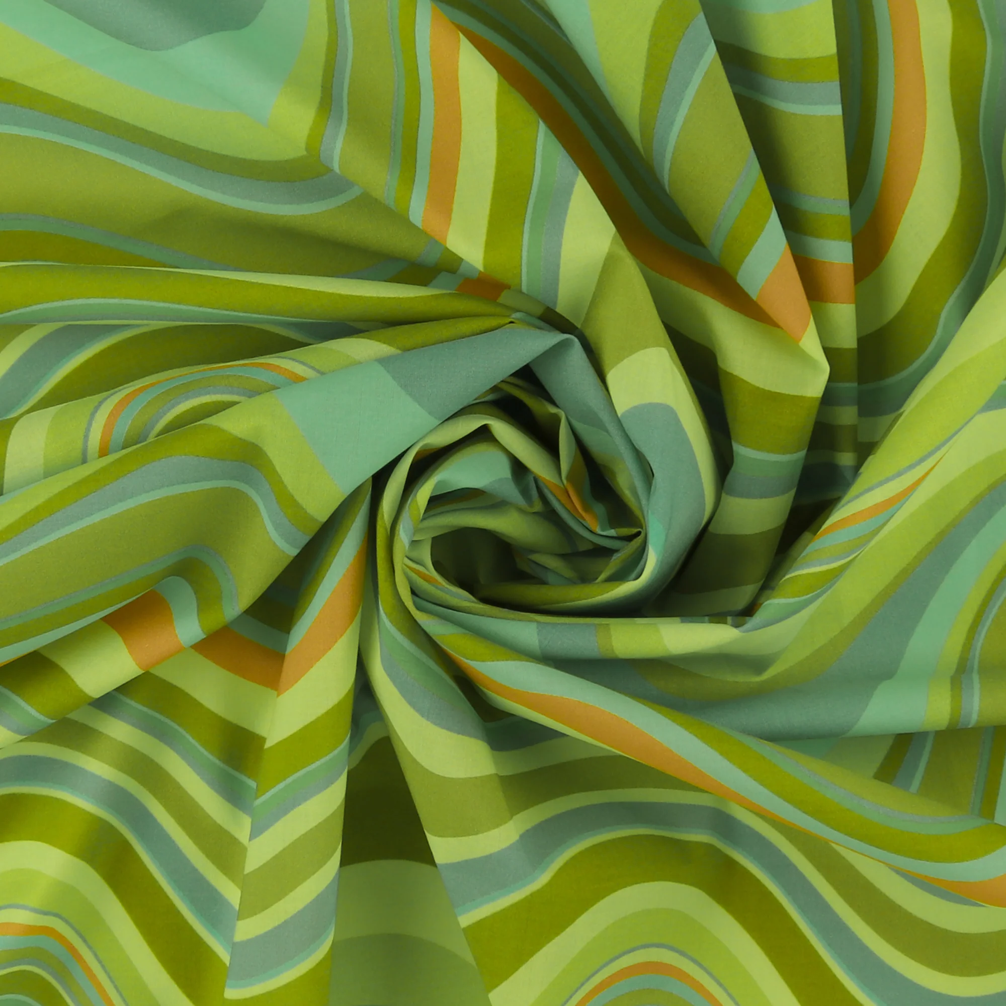Cotton Voile Print - MARBELLA - 004 - Green - Image 2
