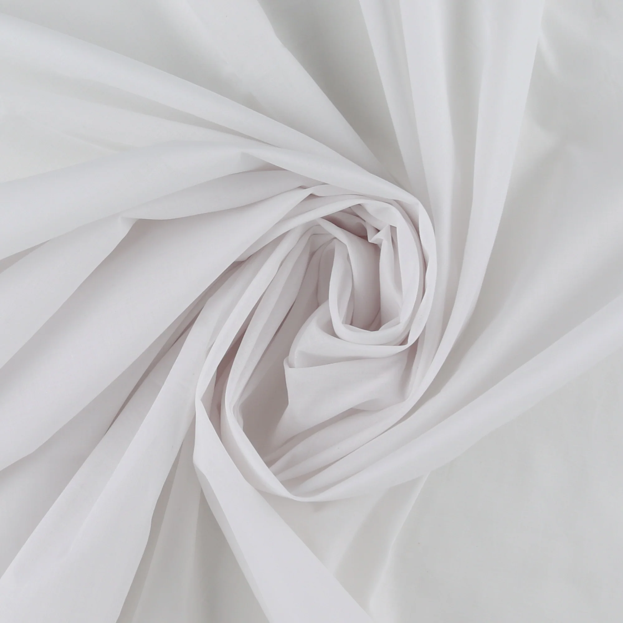 Cotton Voile Solid - MARBELLA - 004 - White - Image 2