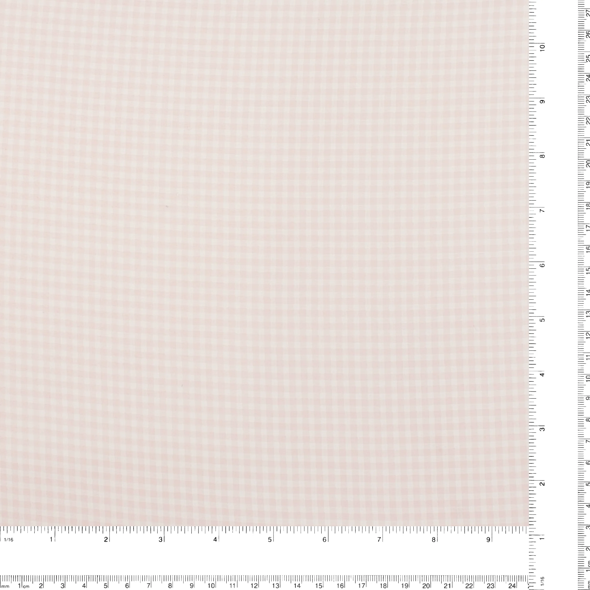 Crepe Chiffon - DAISY - Small Checks - Light Pink - Image 3