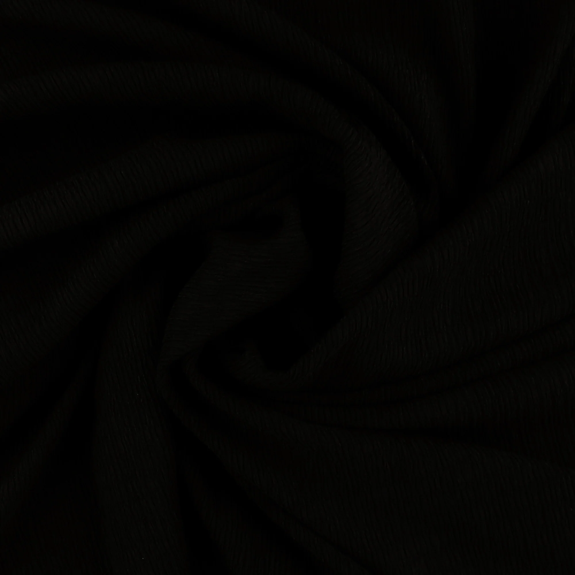 Crinkle Knit Solid - AVERY - 007 - Black - Image 2