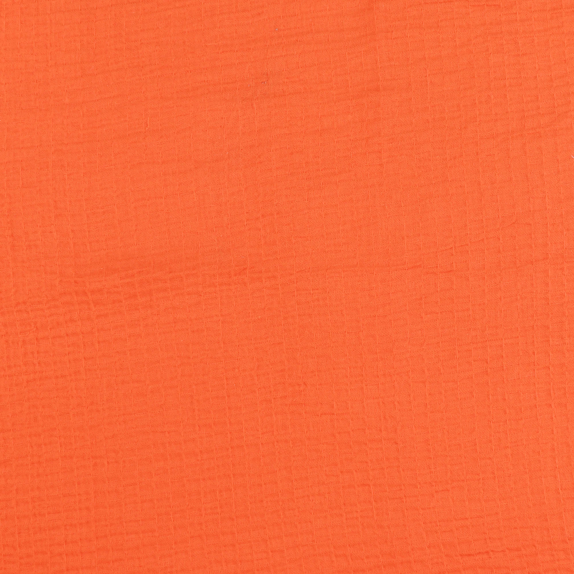 Crinkled Stretch Gauze - ALAIA - Orange
