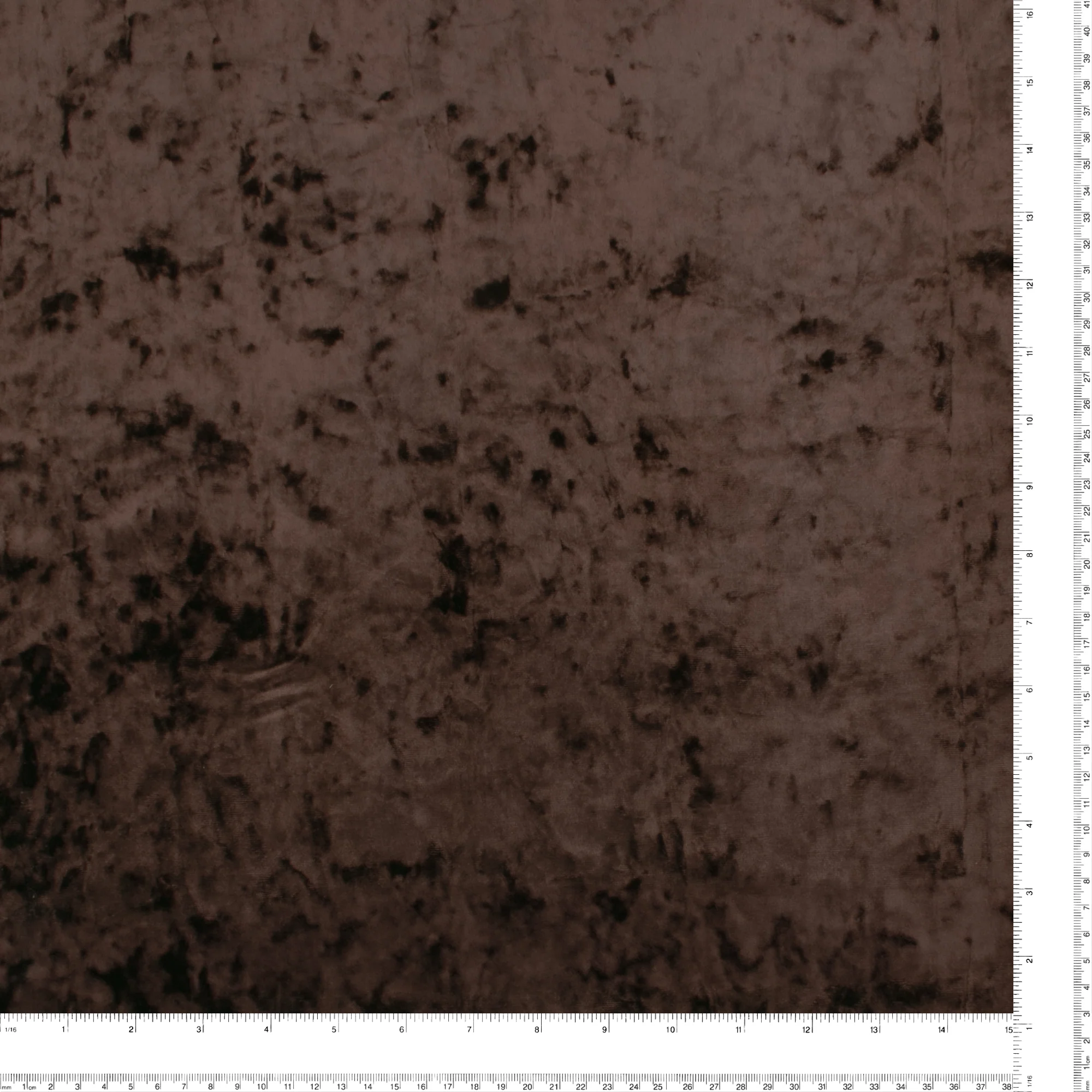 Crushed Ice Velvet - Chocolate - Image 3