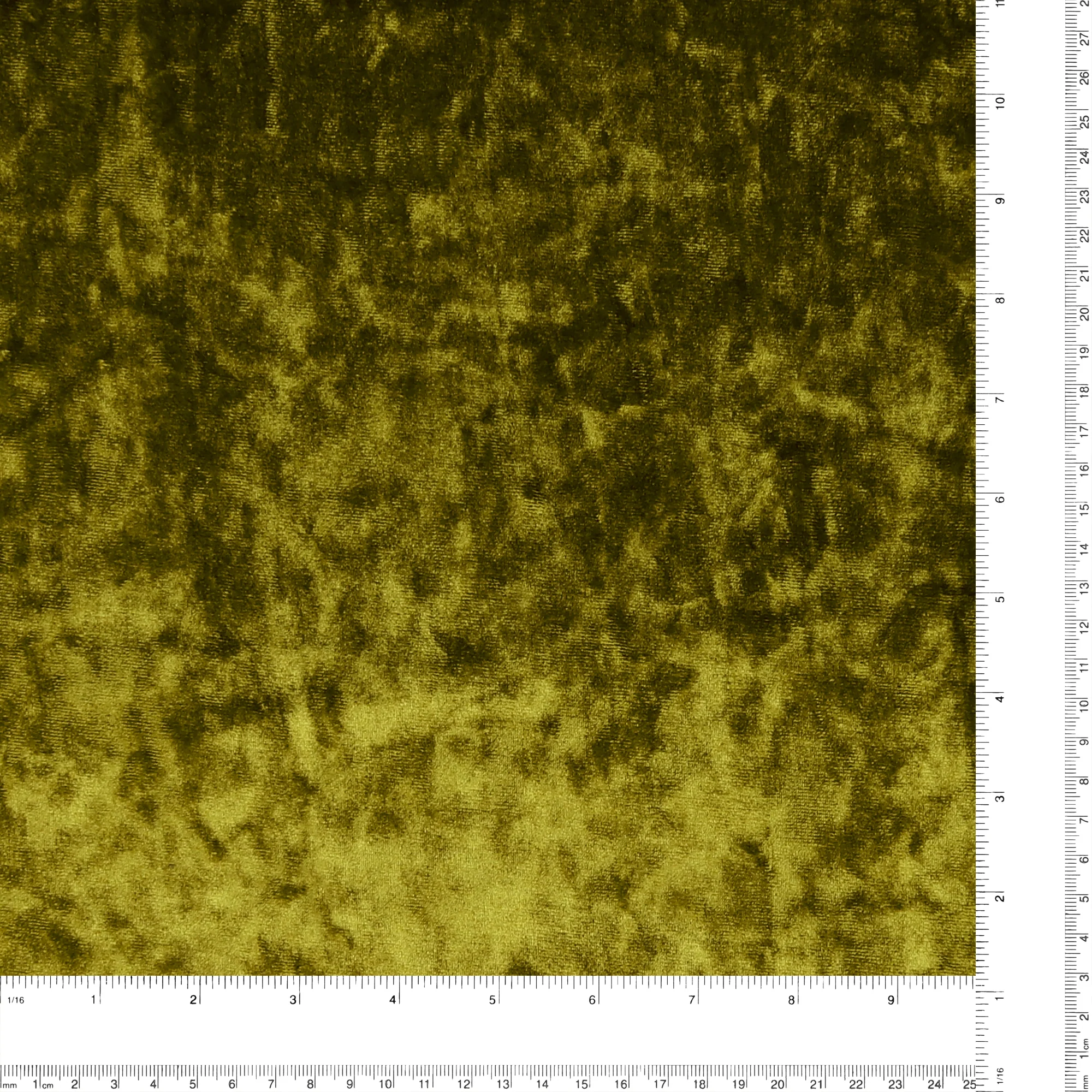 Crushed Ice Velvet - 704 - Ecru Olive - Image 3
