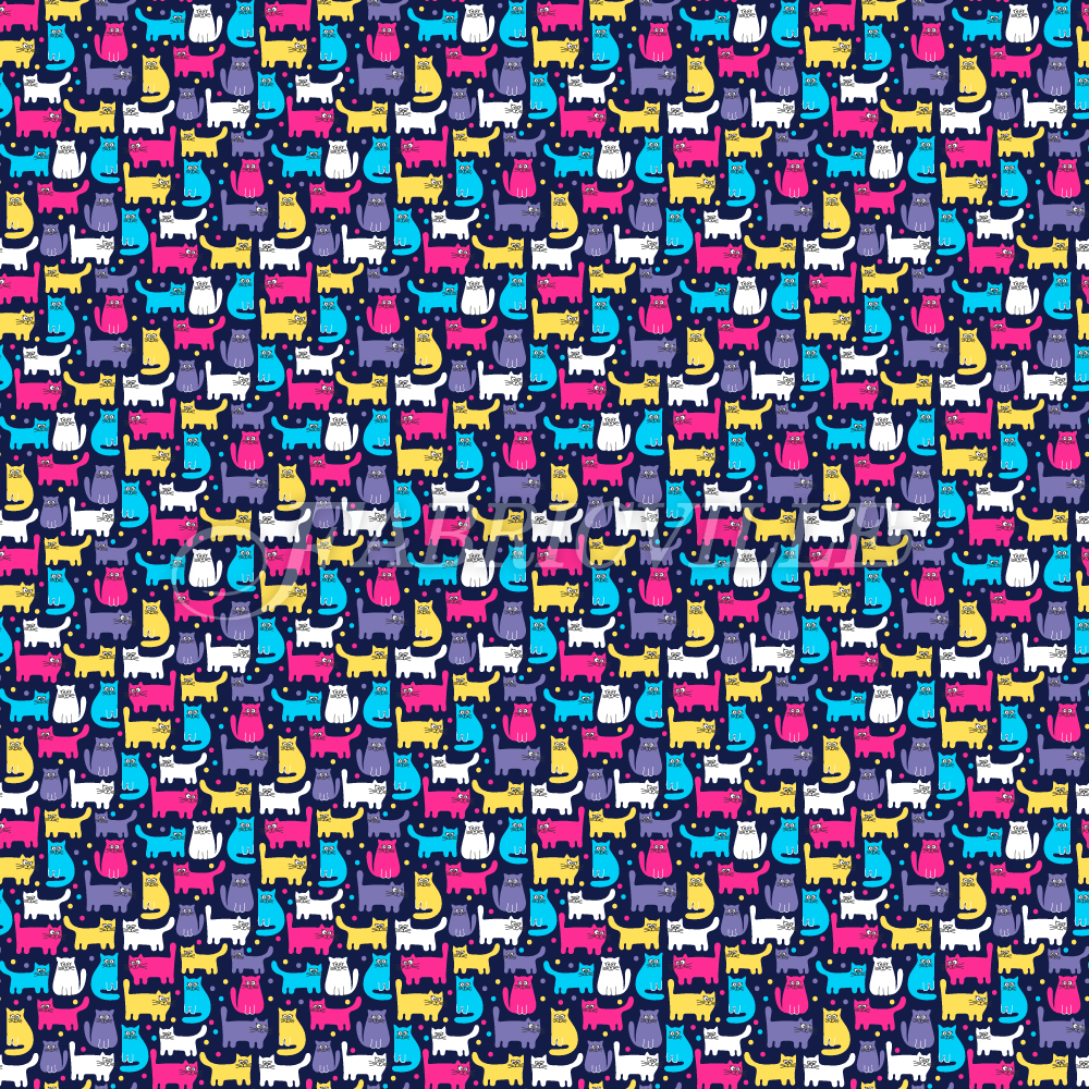 Cute Cartoon Kitten