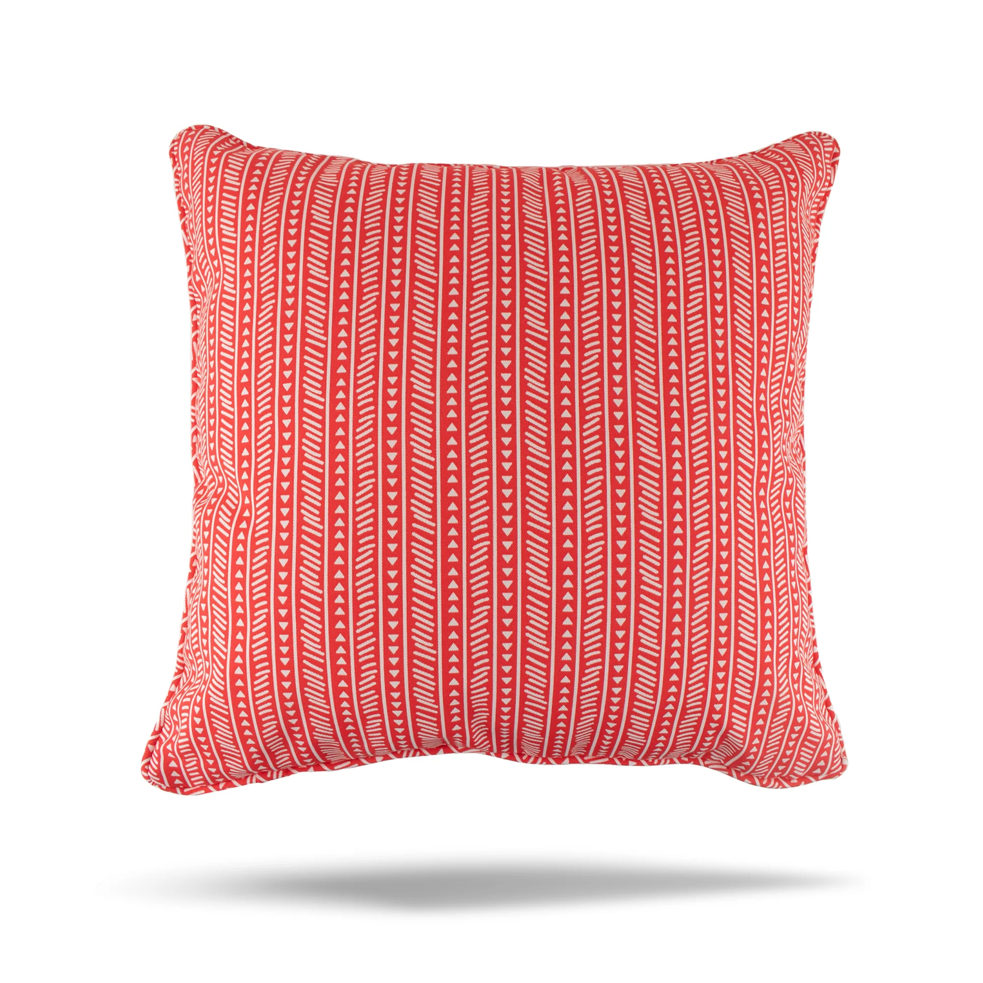 Decorative Outdoor Cushion Cover - Bombay - Naia - Red - 20 x 20in