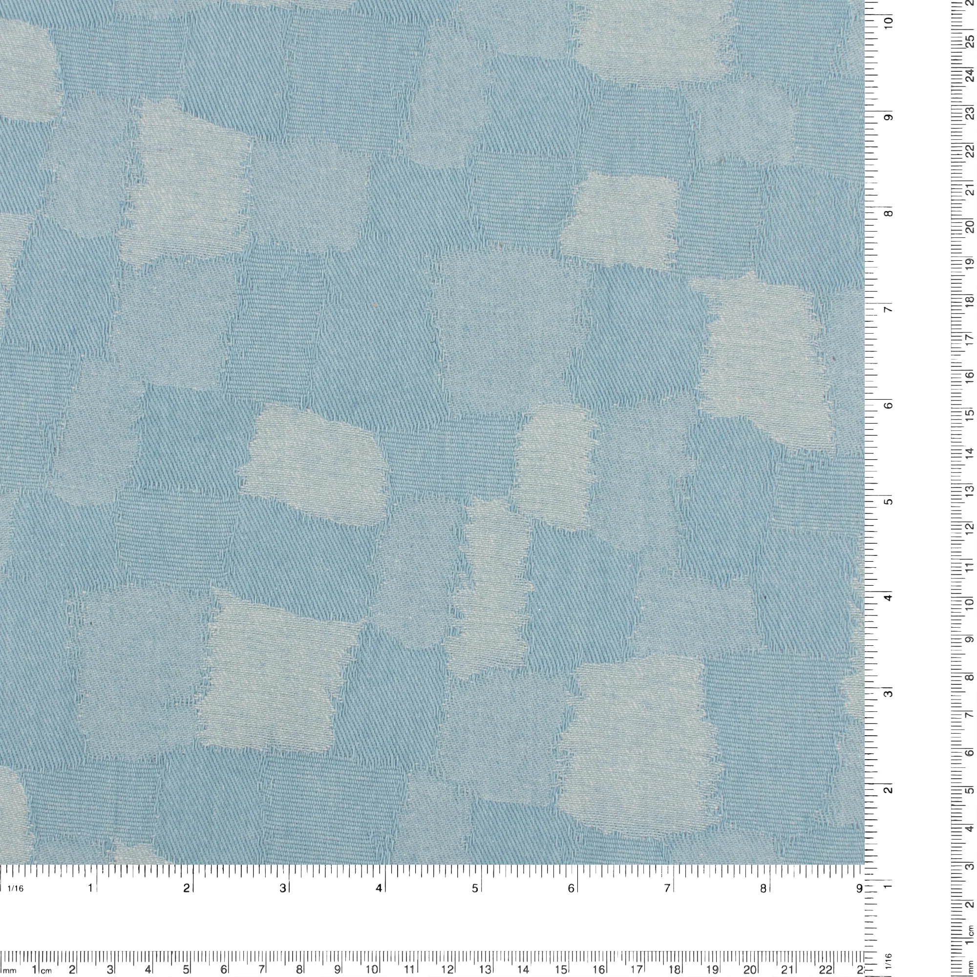 Denim Jacquard - EVERYDAY BLUES - 001 - Light Blue - Image 3