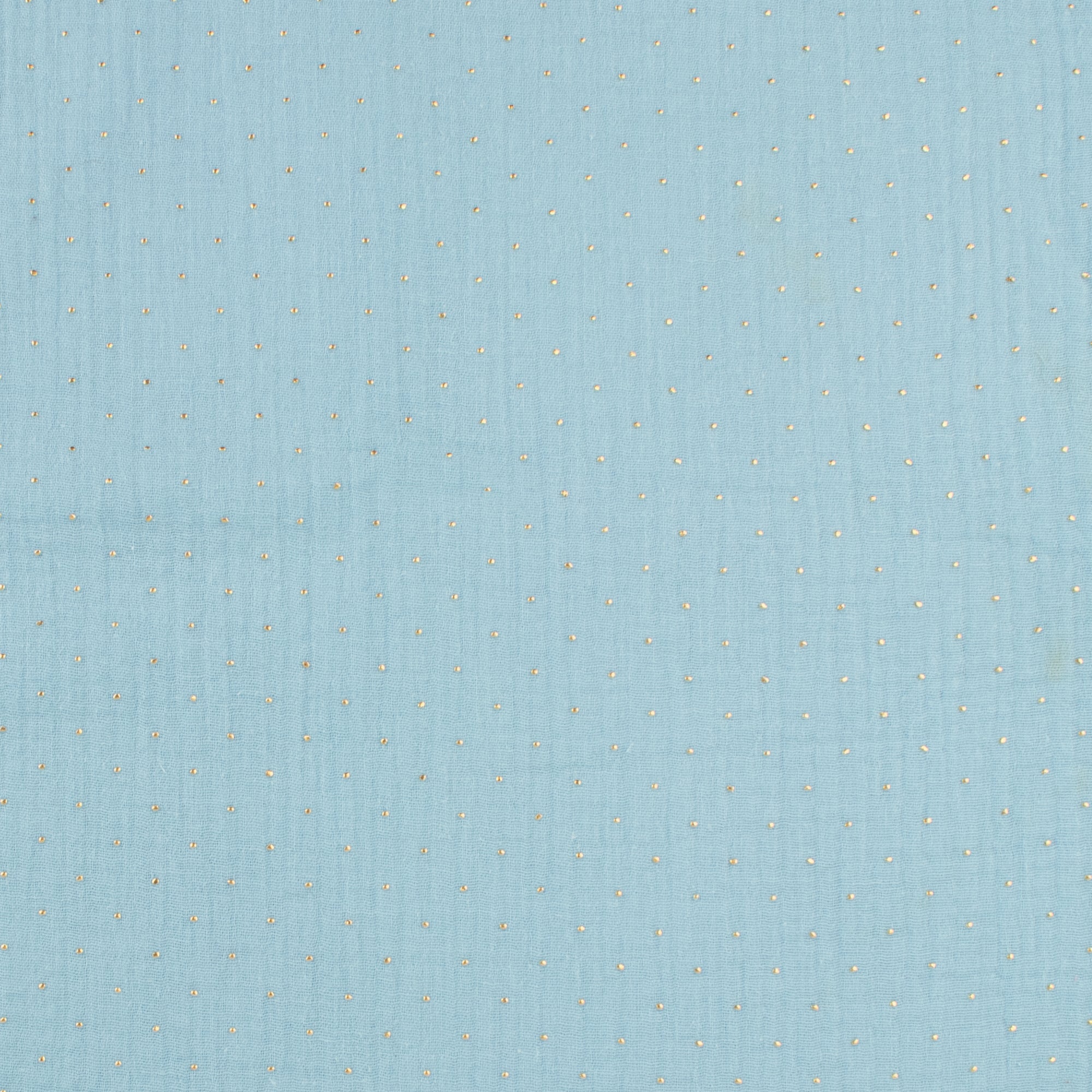 Dew Drop Cotton Gauze - AVERY - 001 - Sky Blue