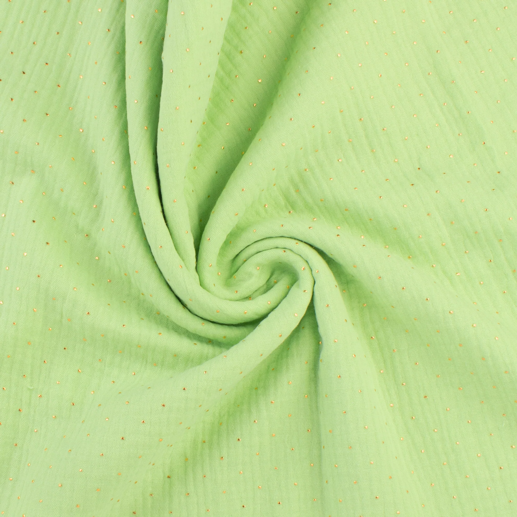 Dew Drop Cotton Gauze - AVERY - 004 - Pistachio - Image 2