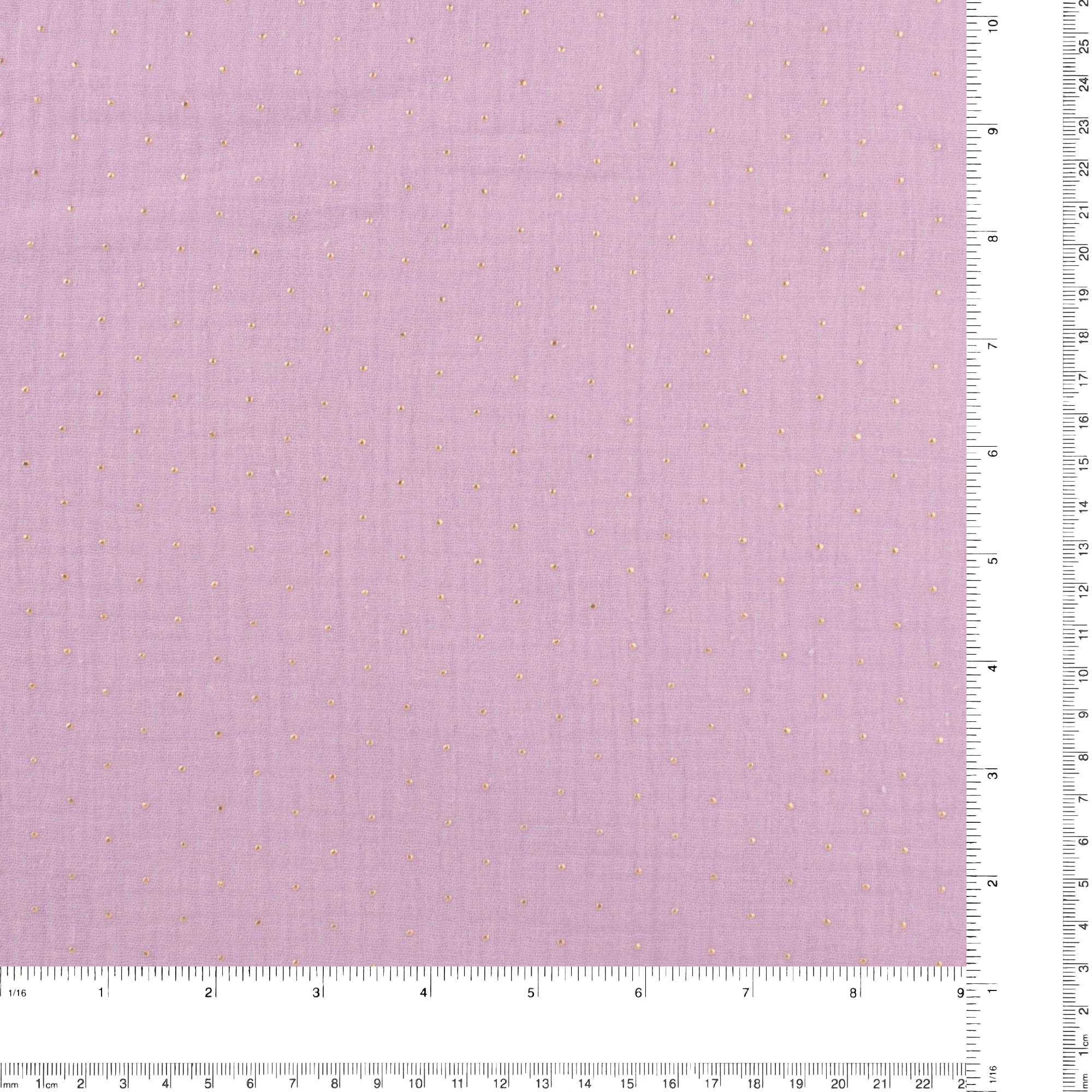 Dew Drop Cotton Gauze - AVERY - 005 - Lilac - Image 3