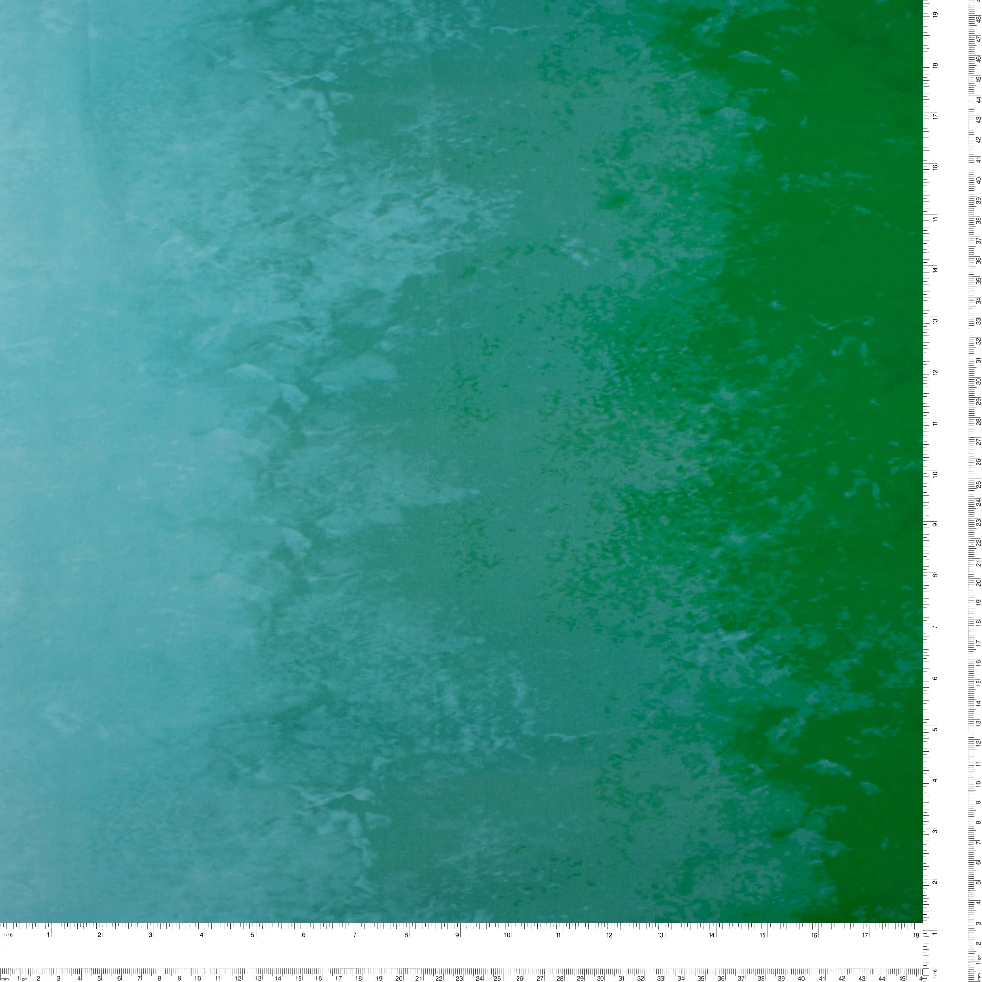 Digital Printed Cotton - GAIA GRADATIONS - 011 - Green - Image 3