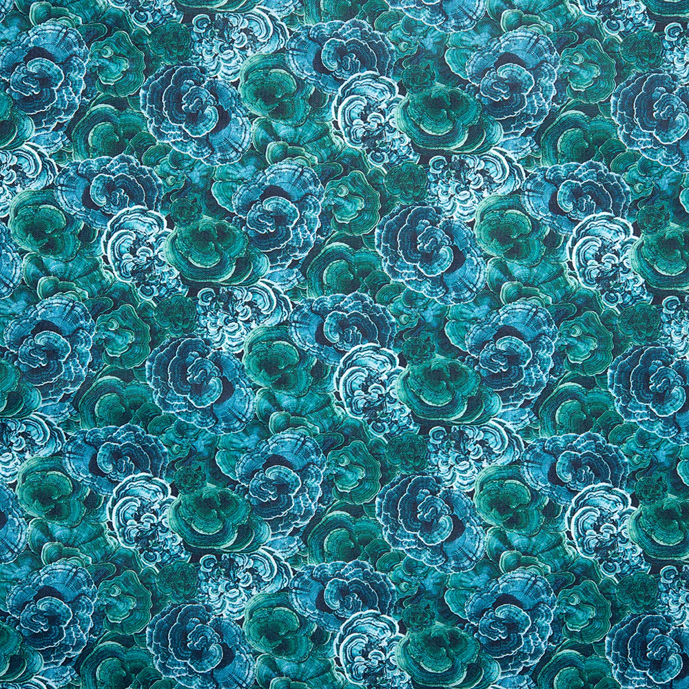Digital Printed Cotton - NATURAL BEAUTIES - Bark - Green