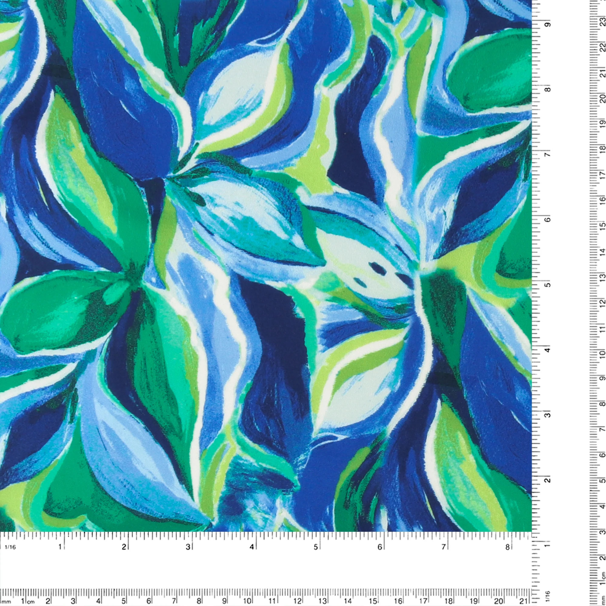Digital Printed Knit -BOREALIS - 001 - Blue - Image 3