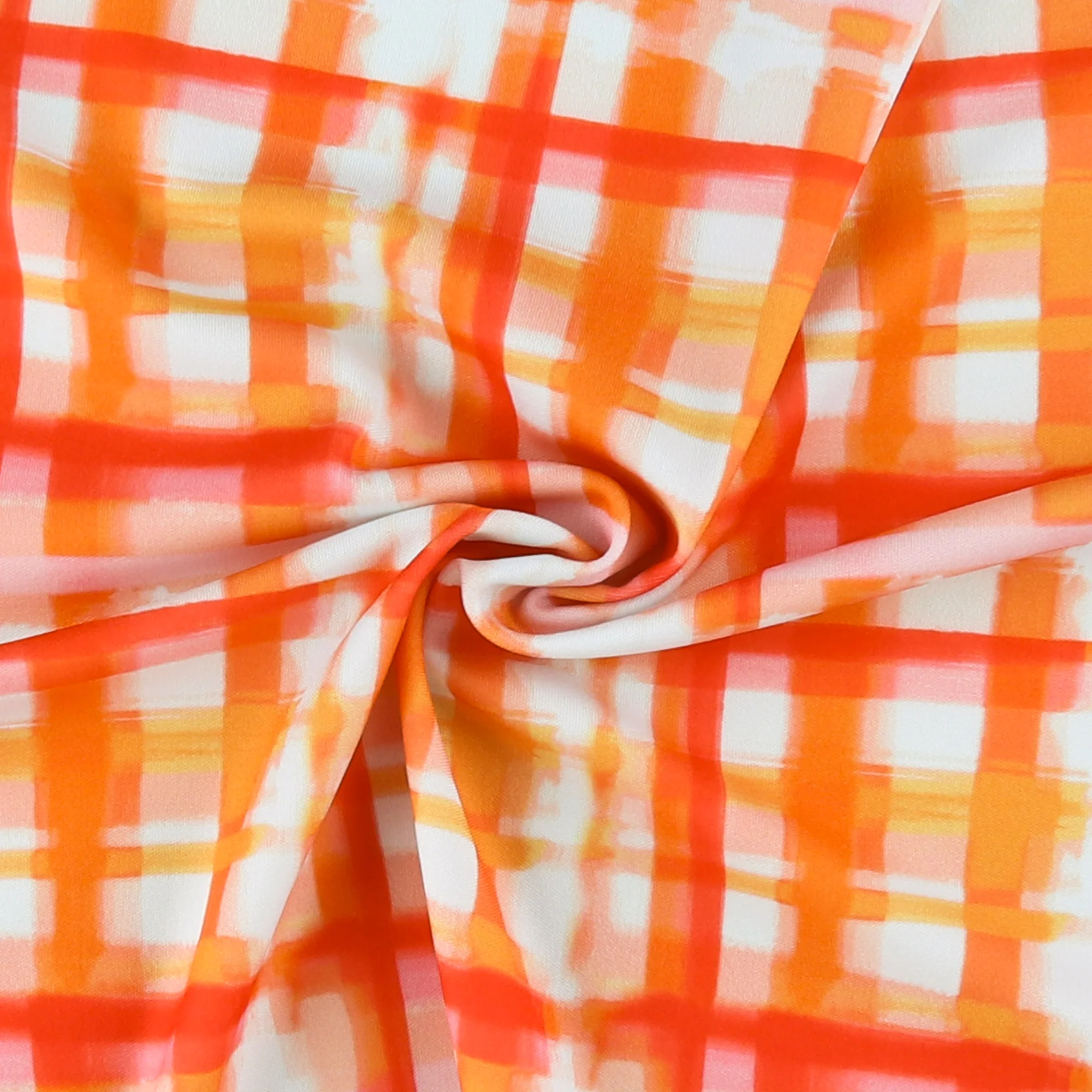 Digital Printed Knit -BOREALIS - 004 - Apricot - Image 2