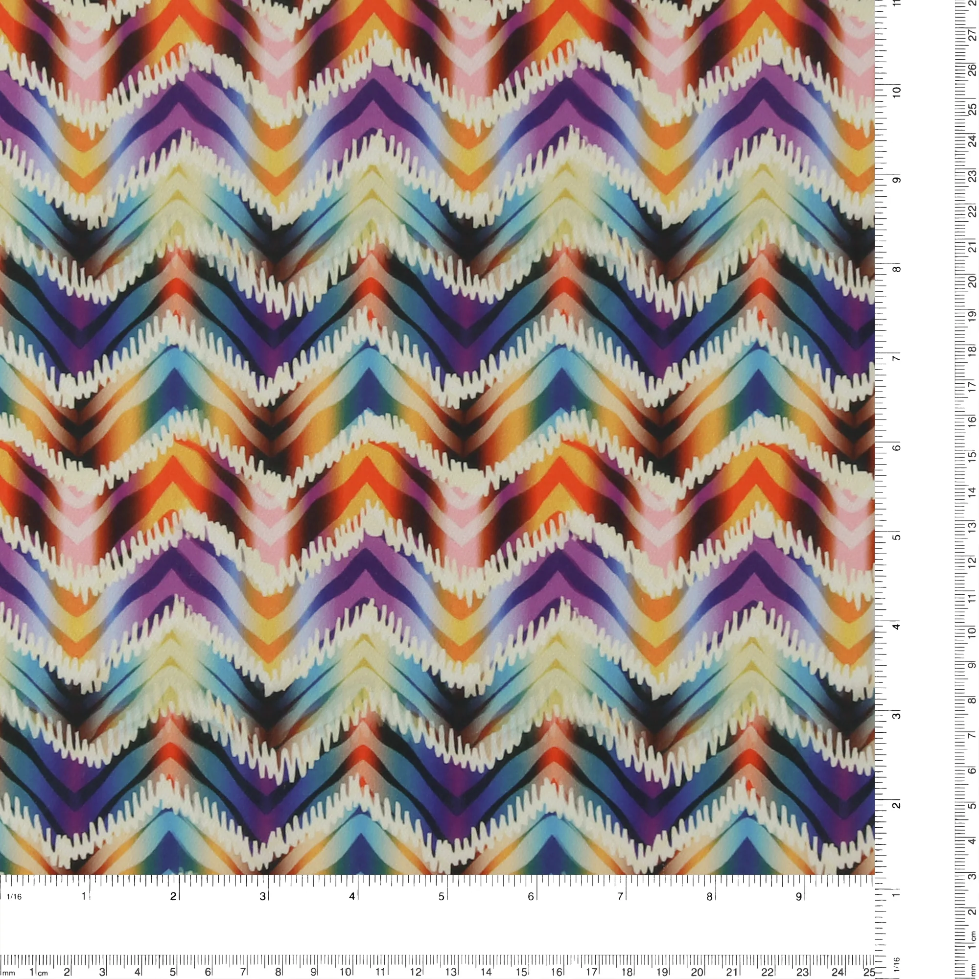 Digital Printed knit - NEWPORT - 004 - Purple - Image 3