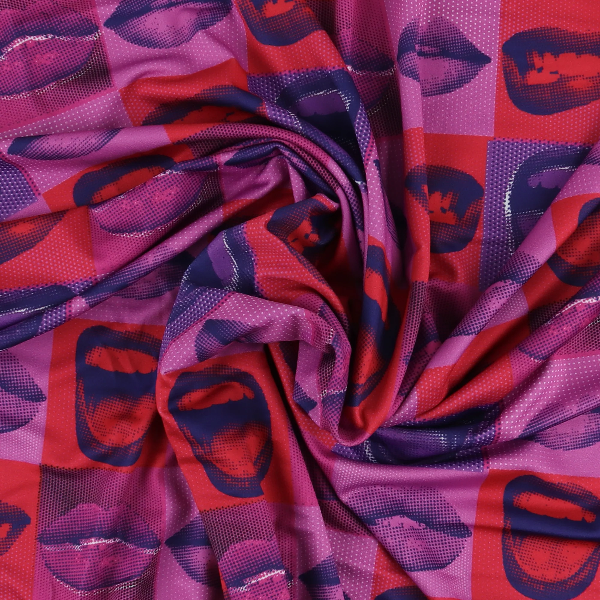 Digital Printed Knit - OLIVIA - 001 - Magenta - Image 2