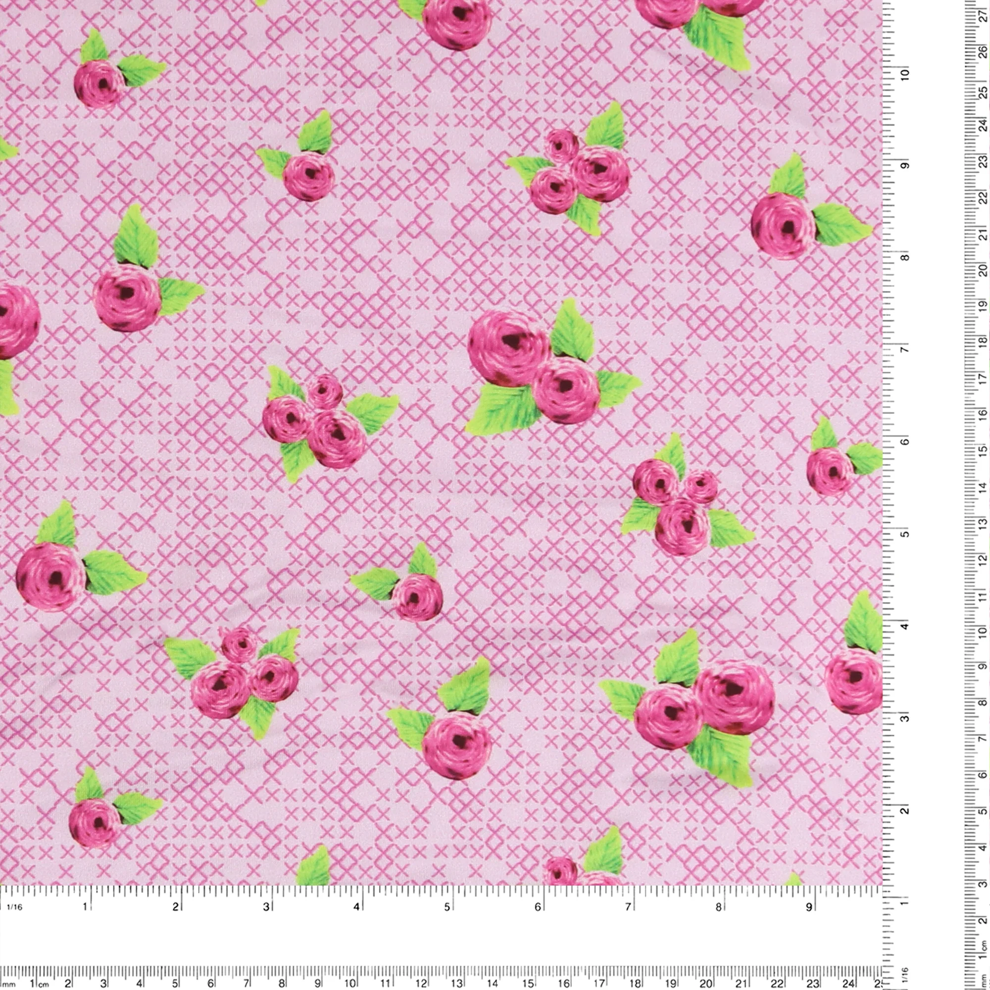 Digital Printed Knit - OLIVIA - 011 - Pink - Image 3