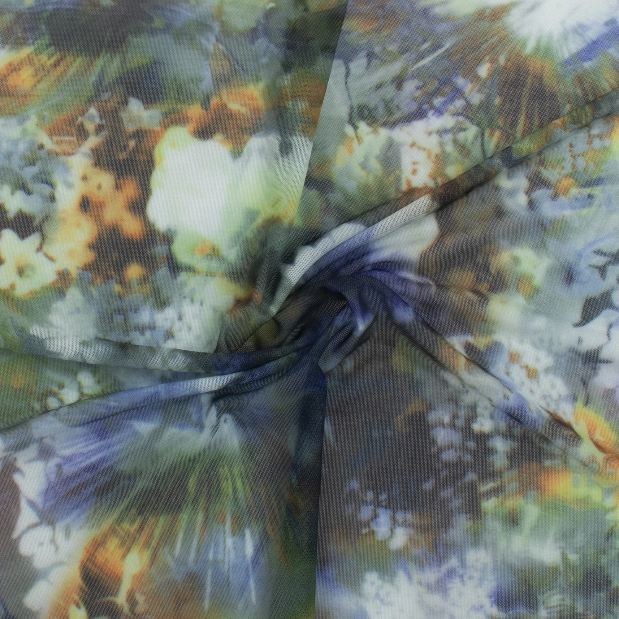 Digital Printed Mesh - Eloise - 006 - Topaz - Image 2